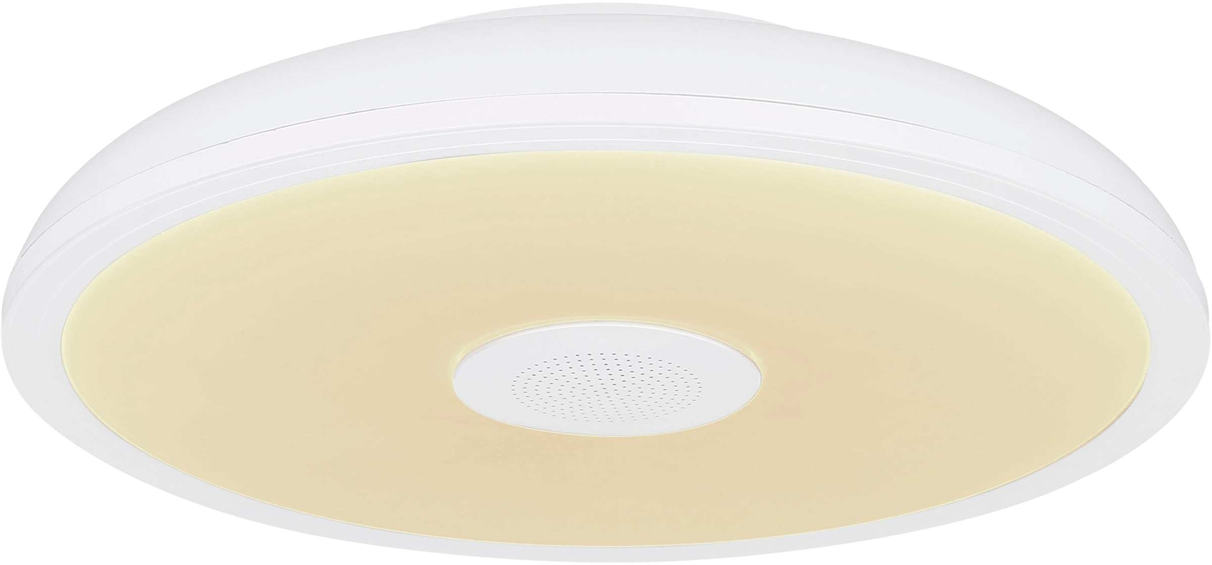 GLOBO LIGHTING LED Deckenleuchte »RAFFY«, Leuchtmittel LED-Modul | LED fest integriert, Farbwechsel Rot-Grün-Blau, Lautsprecherfunktion