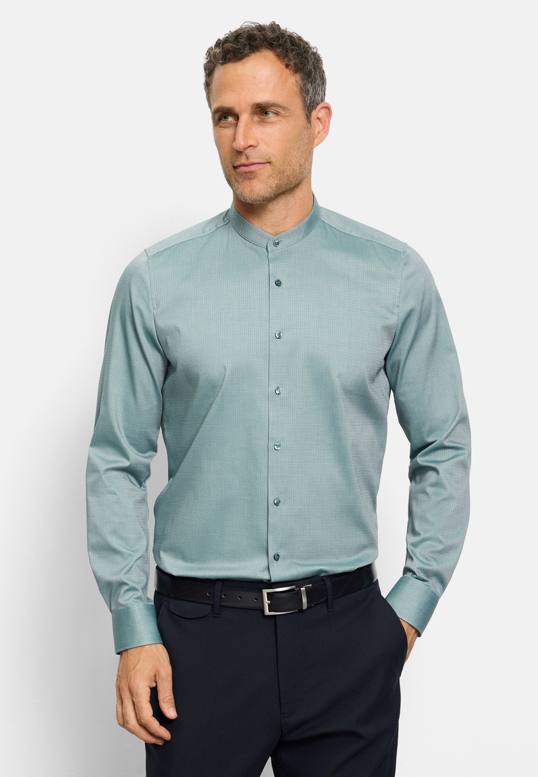 OLYMP Businesshemd "OLYMP Level Five, body fit, Stehkragen" günstig online kaufen