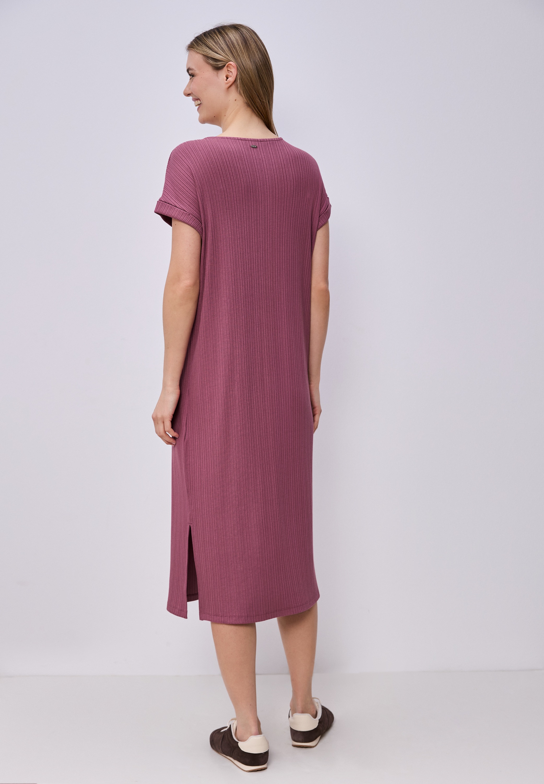 STREET ONE Jerseykleid Ohne Taschen mit Rundhalsausschnitt günstig online kaufen