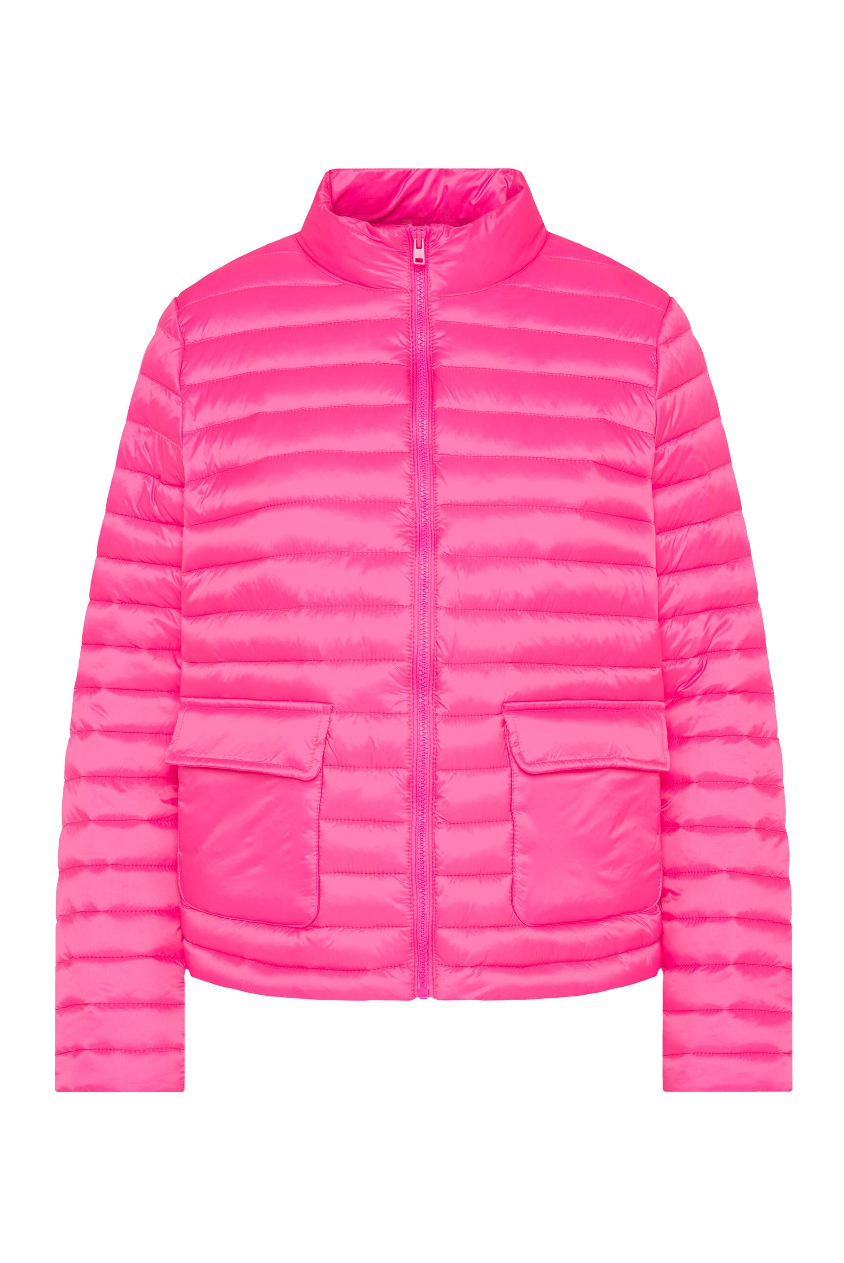 SENSES.THE LABEL Steppjacke ohne Kapuze mit verstellbarem Gummizug im Saum günstig online kaufen