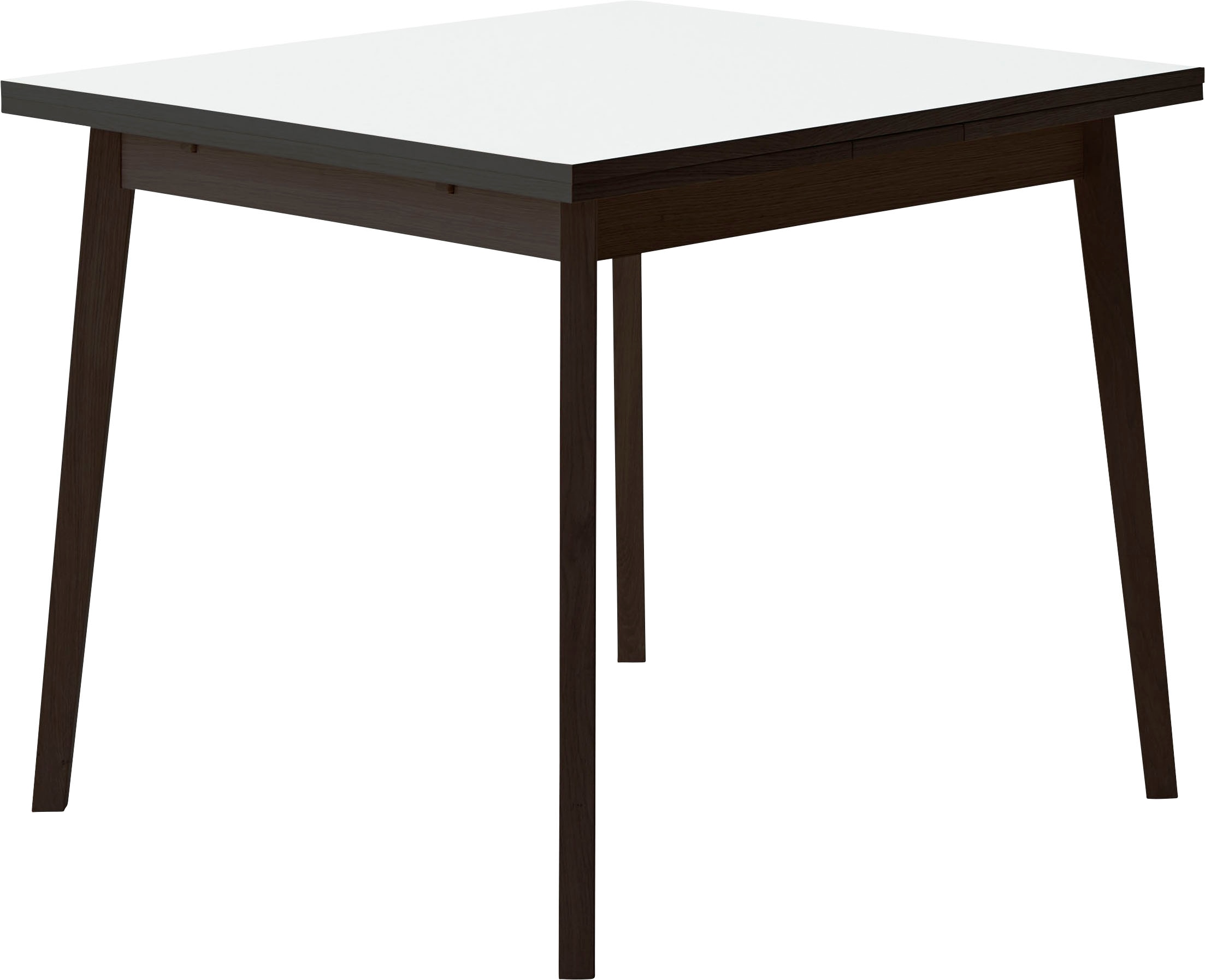 Hammel Furniture Esstisch »Esstisch Basic– ausziehbar, dänisches Design, mit Einlegeplatten« 90(164)x90 cm, Melamin / Massivholz, stabiler dänische Design Tisch
