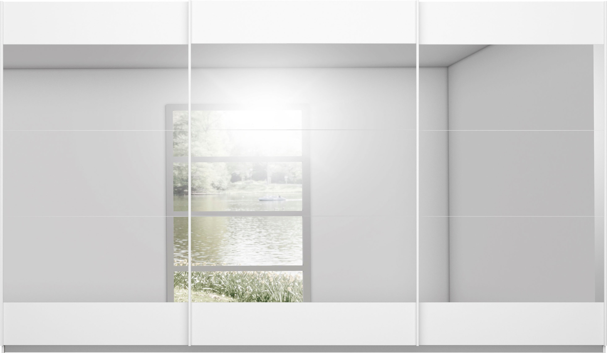 Thumbnail - rauch Schwebetürenschrank "Kleiderschrank Schrank Garderobe Wäscheschrank Ankleide MALIBU" in 5 Breiten, Höhe 210 cm, mi...