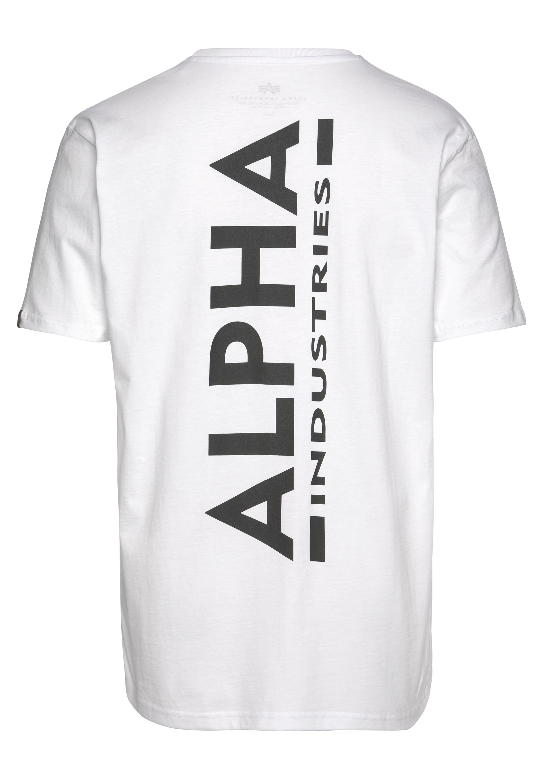 Alpha Rundhalsshirt ▷ T« BAUR »Backprint | Industries für