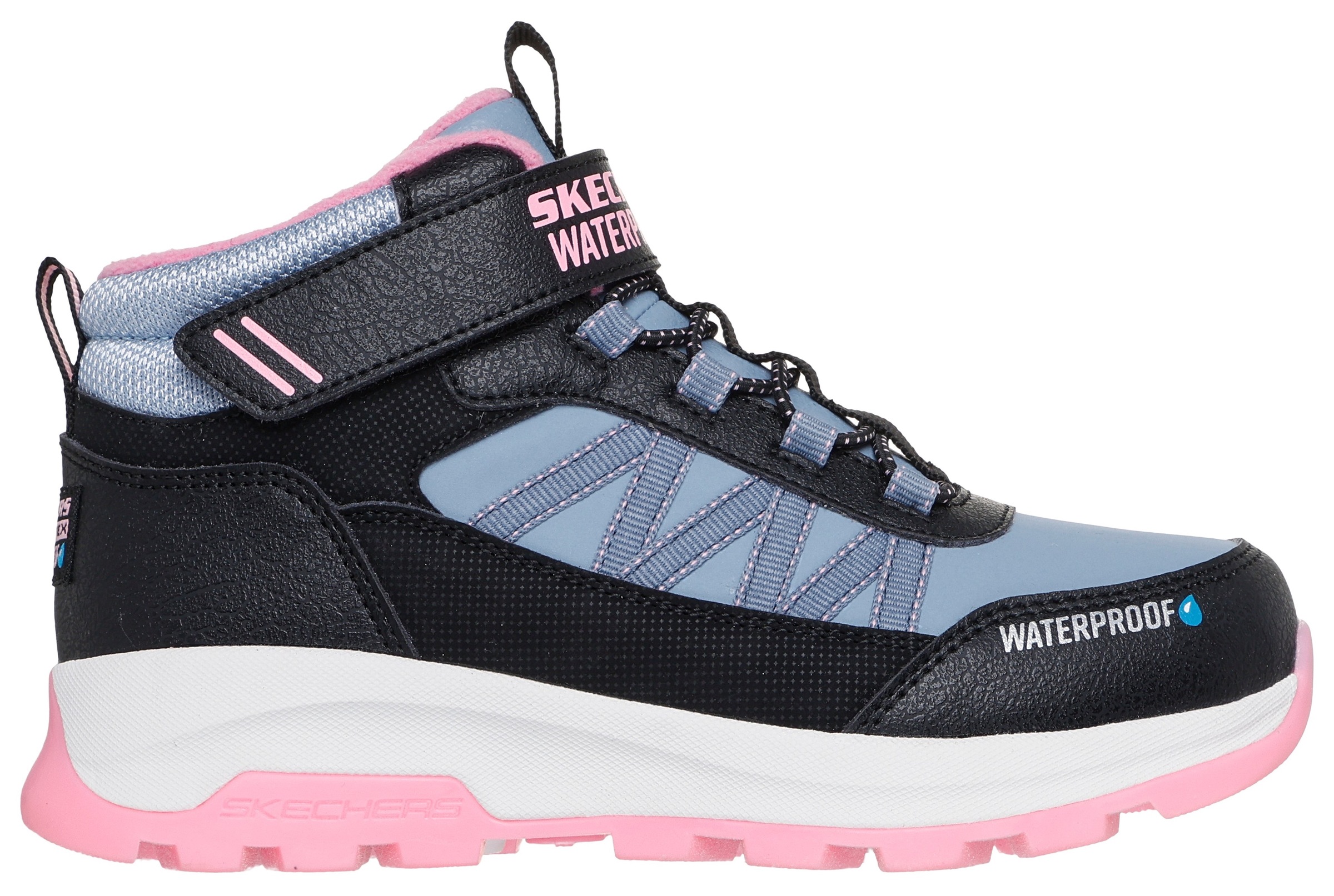 Skechers Klettstiefel »STORM BLAZER«, Winterboots, wasserabweisend, Größenschablone zum Download