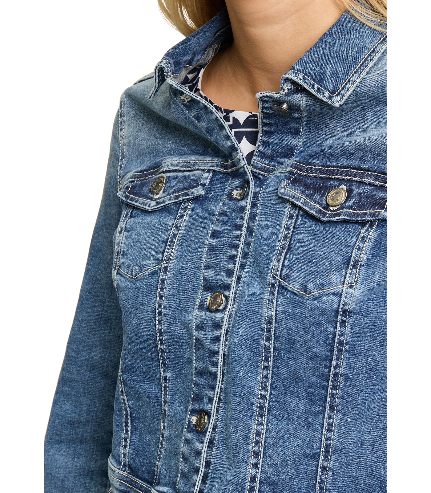 Vera Mont Jeansjacke »Vera Mont Jeansjacke mit Waschung«