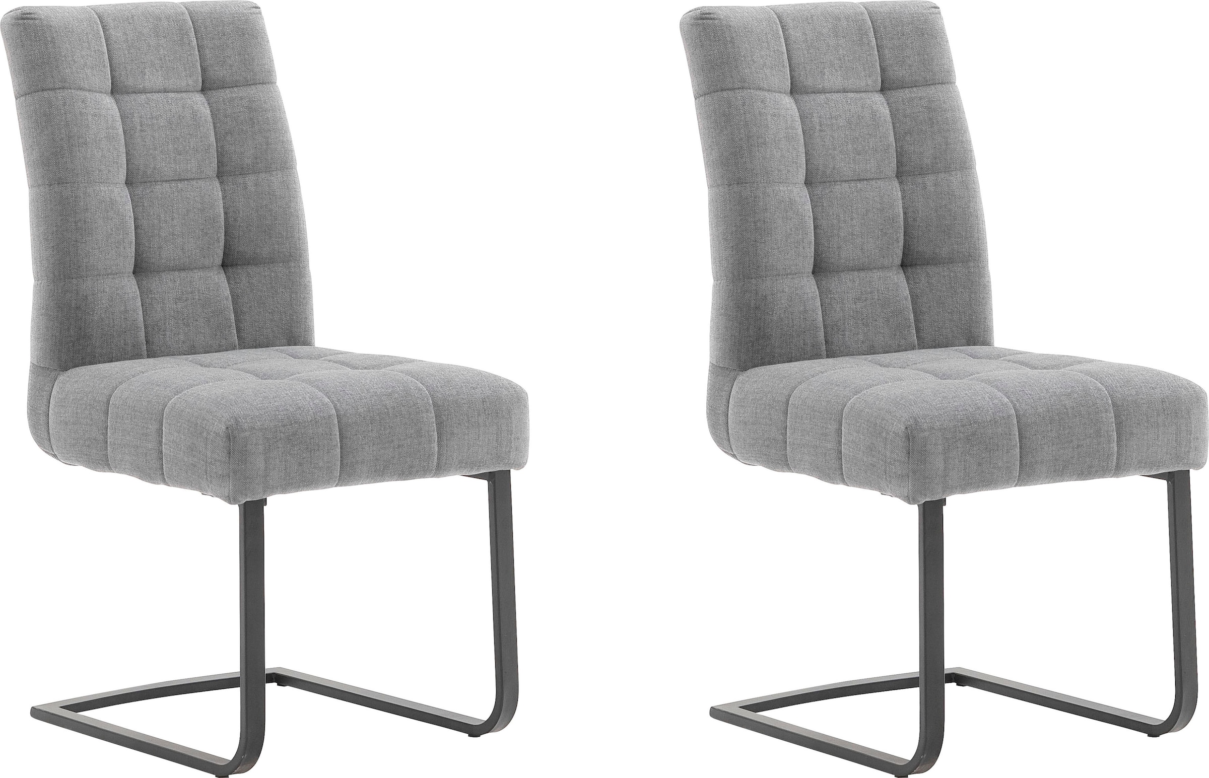 MCA furniture Freischwinger "Salta" (Set) 2 Stk.(2er-Set), Gestell-Flachroh günstig online kaufen