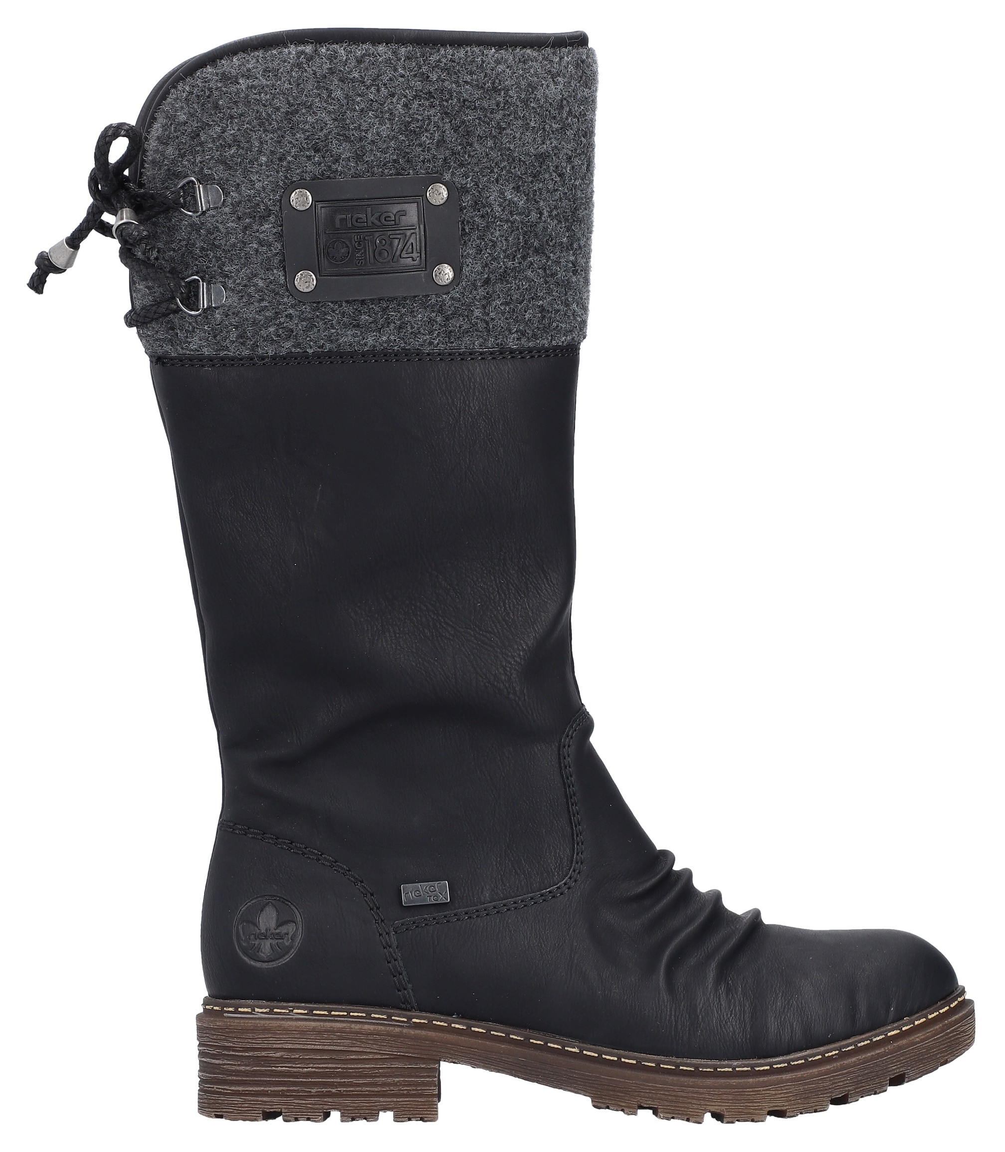 Rieker Winterstiefel, Langschaftstiefel mit wasserabweisender riekerTEX-Membran