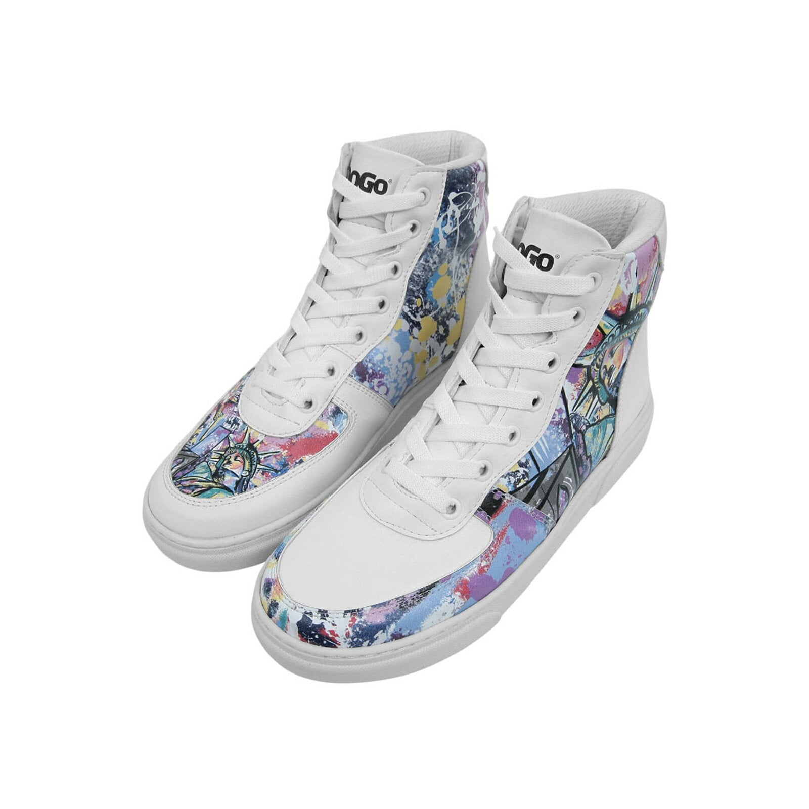 DOGO Sneaker "Ace Boots New York State Of Mind Damen High Sneaker, Ace Boots" Handgefertigt