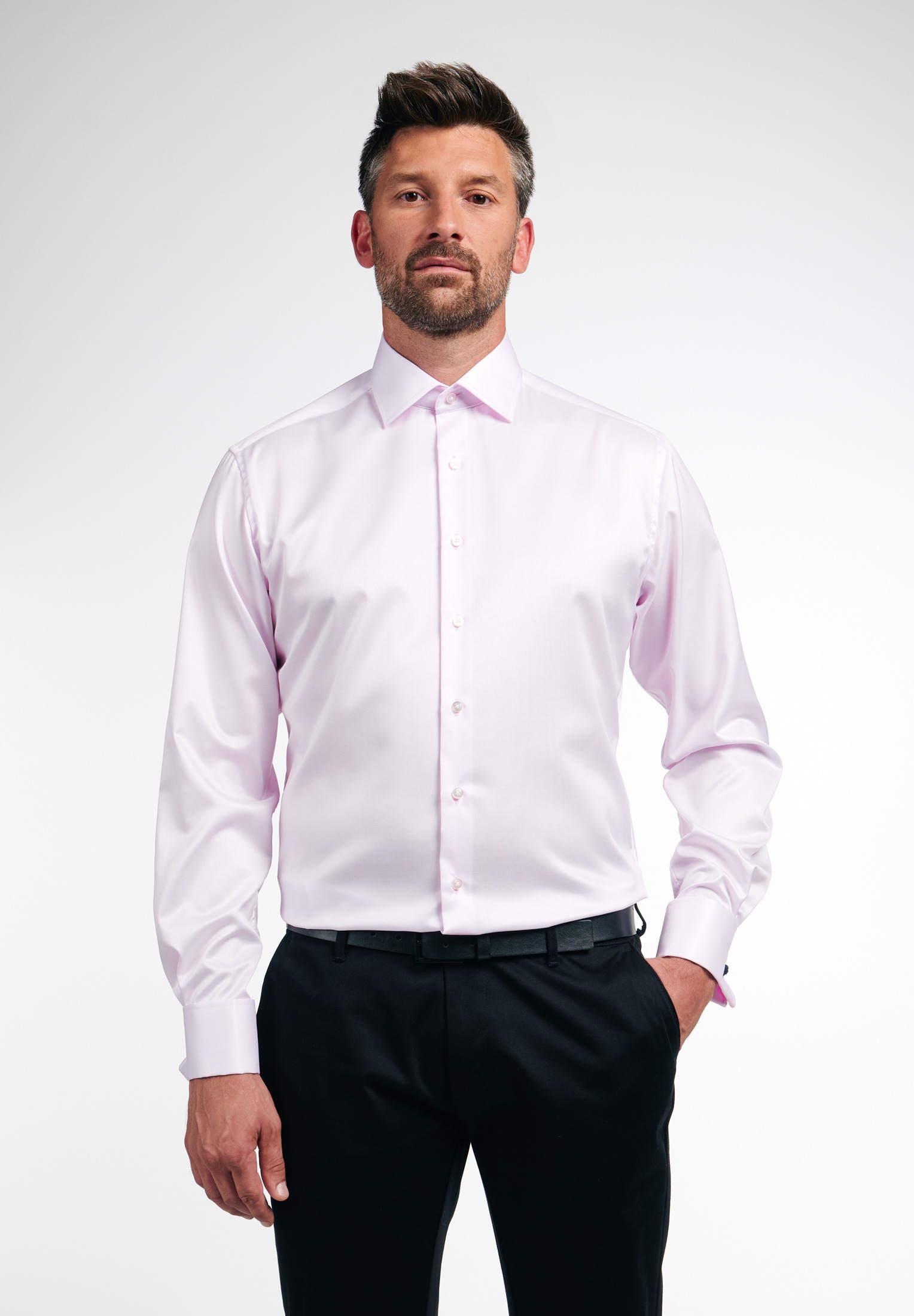 Eterna Langarmhemd "MODERN FIT" NON IRON (bügelfrei) günstig online kaufen