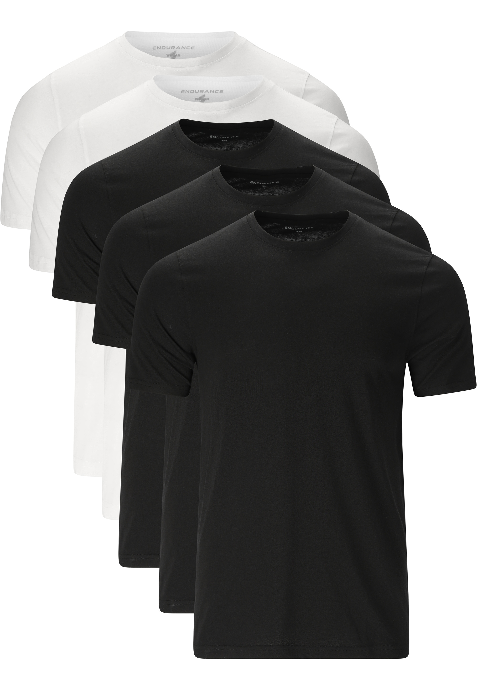 ENDURANCE T-Shirt »Rabby« 5 tlg. für Komfort beim Sport und im Alltag