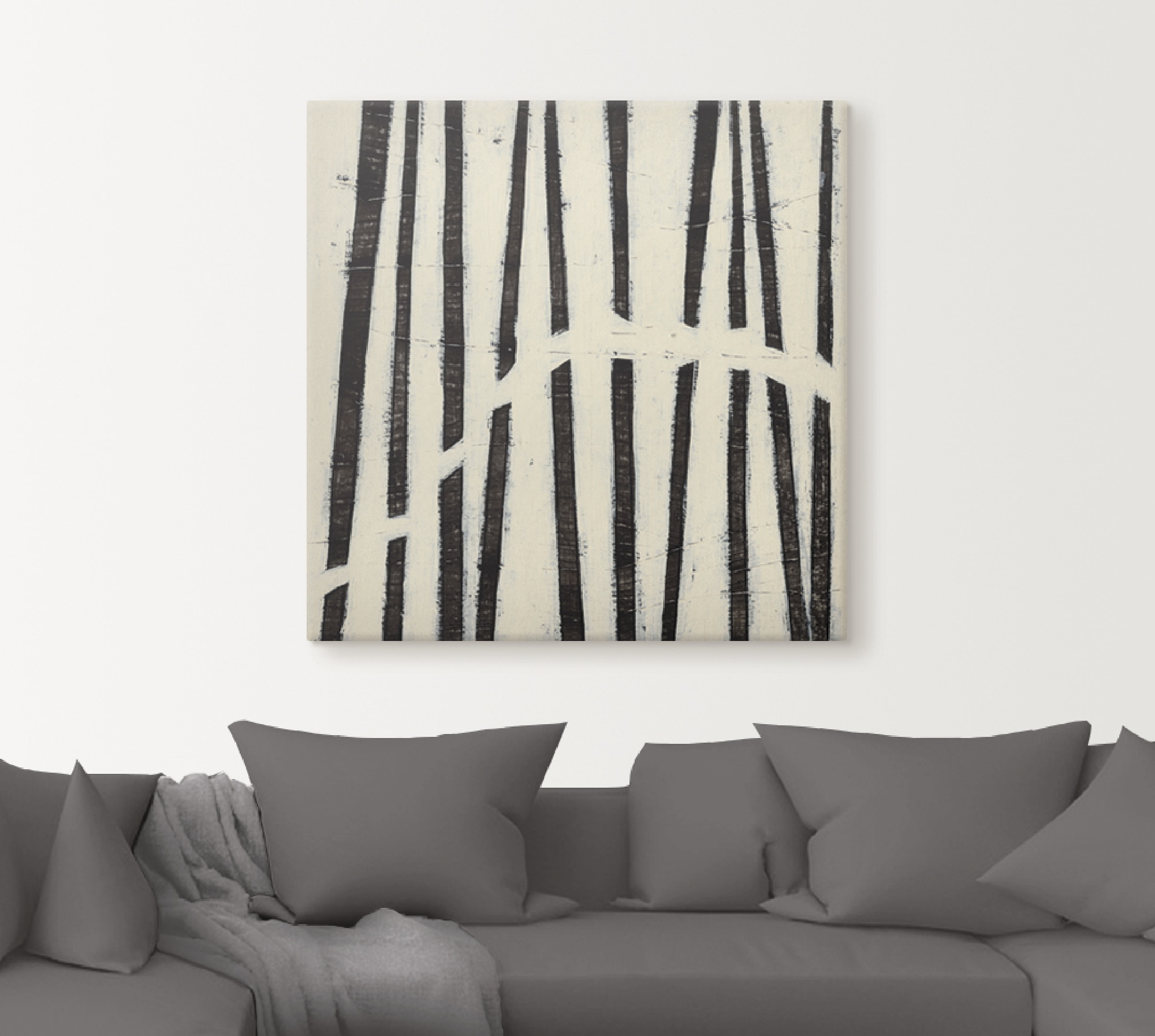 Artland Leinwandbild »Hieroglyph I« Muster 1 Stk. tlg. auf Holzrahmen gespannt