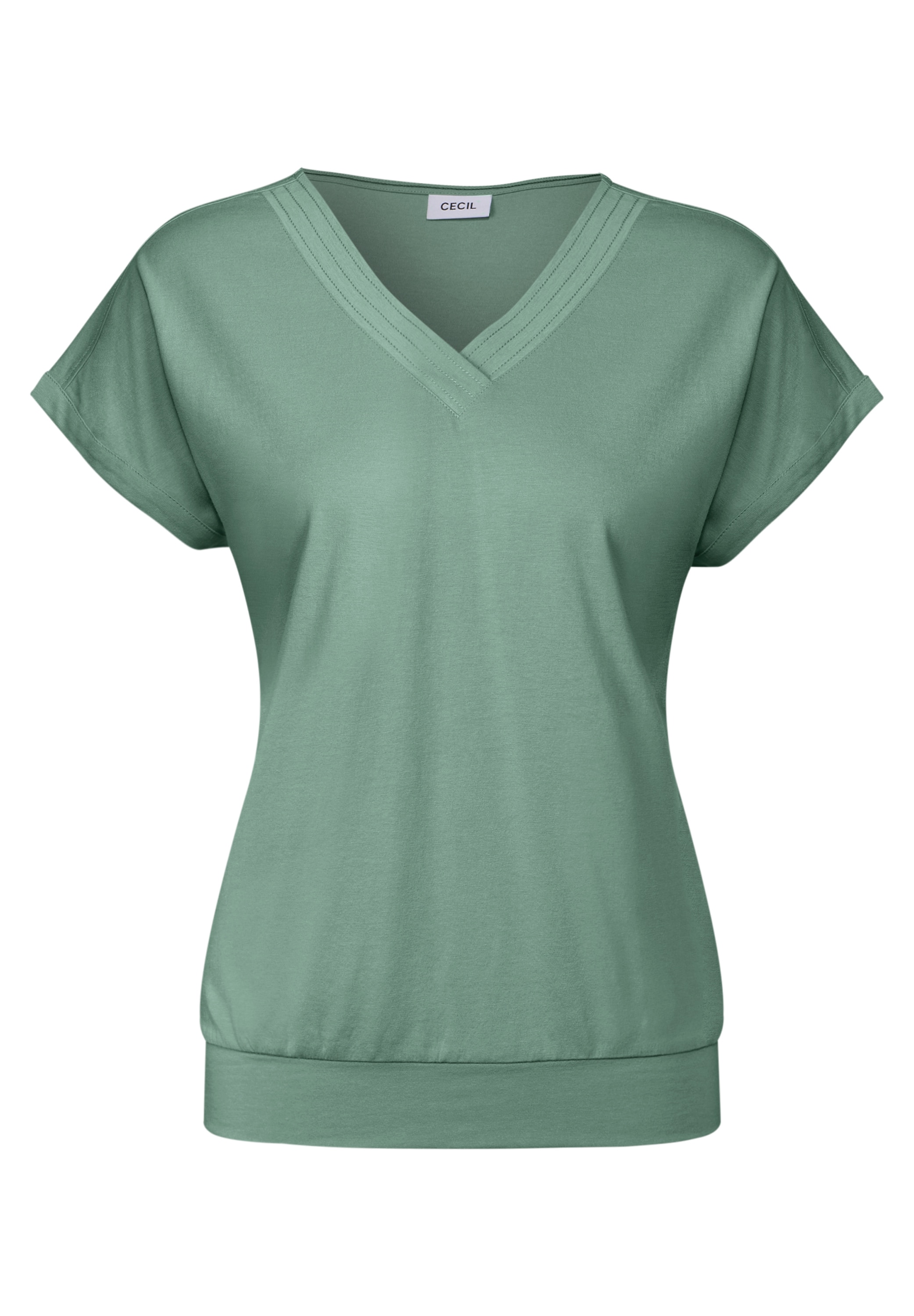 Cecil T-Shirt, im soften Baumwoll-Mix