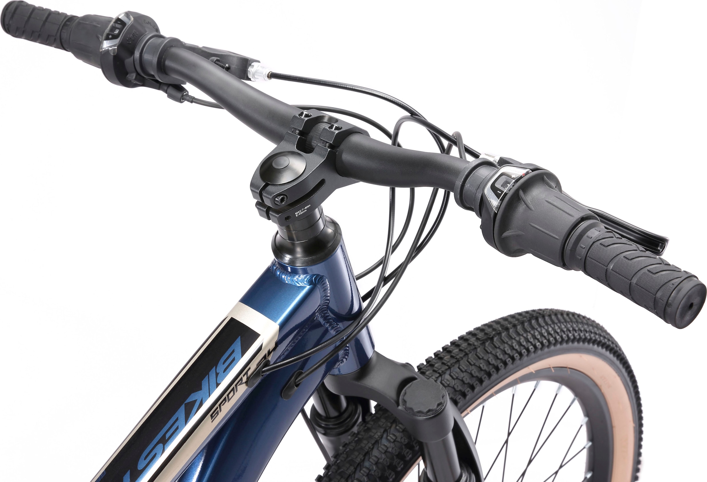 Bikestar Jugendfahrrad, 21 Gang, Shimano, RD-TY21 Schaltwerk, Kettenschaltung
