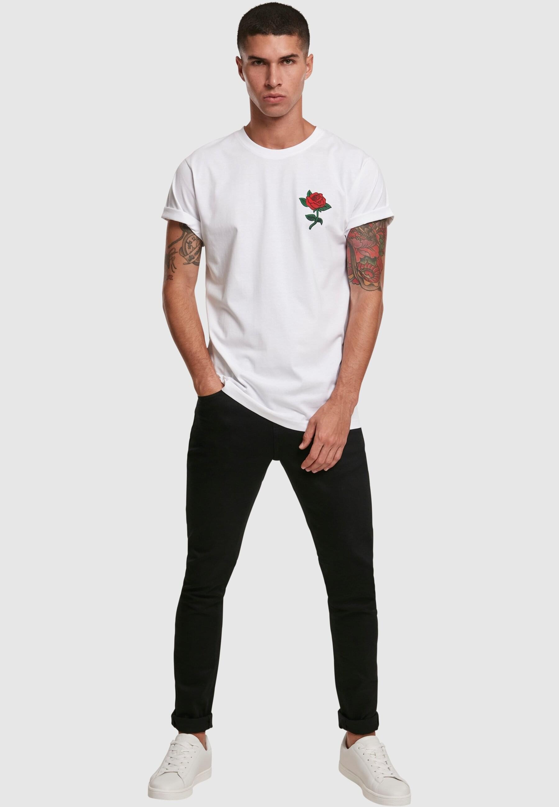 MisterTee T-Shirt »MisterTee Herren Rose Tee«, (1 tlg.)