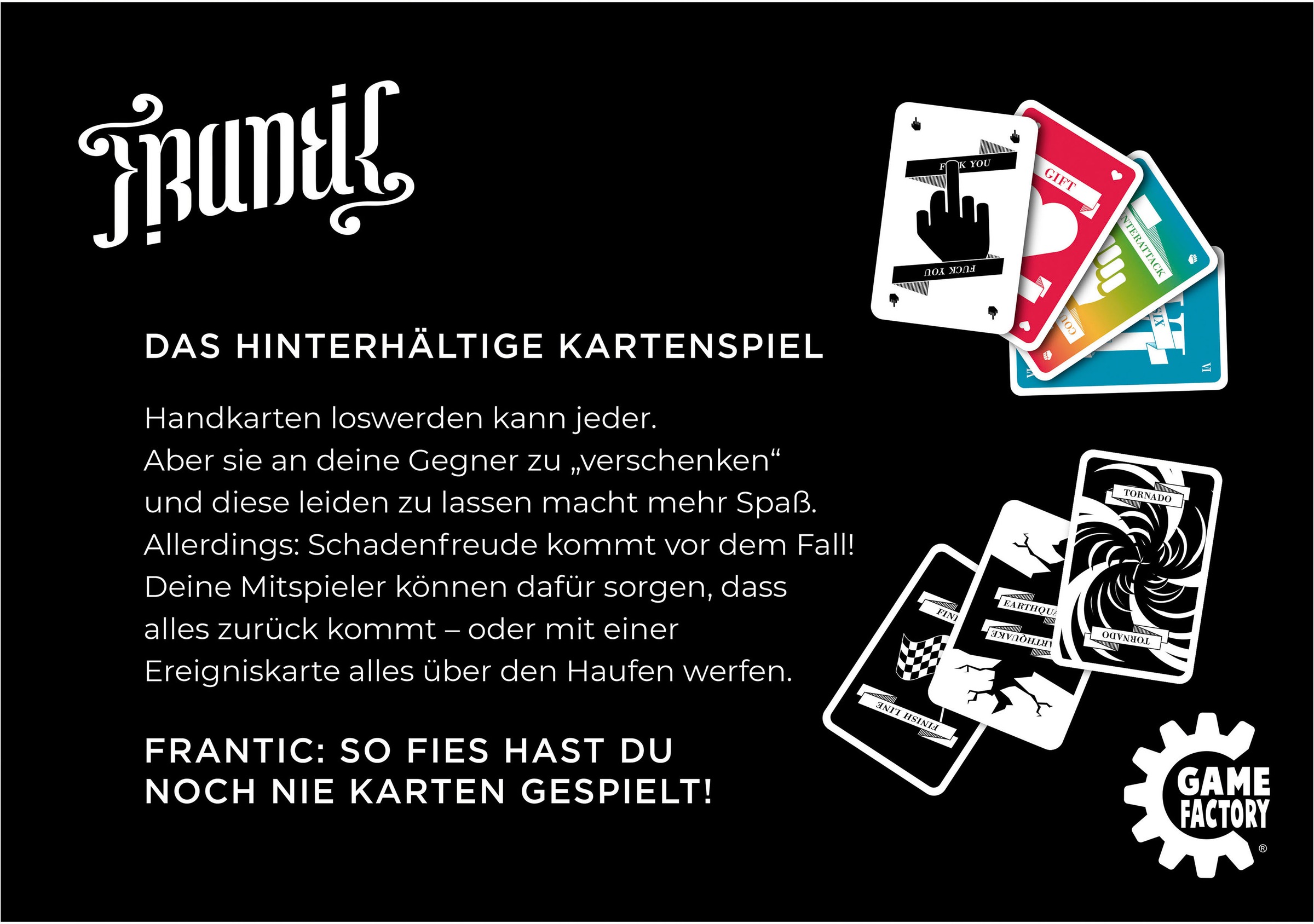 Game Factory Spiel »FRANTIC«