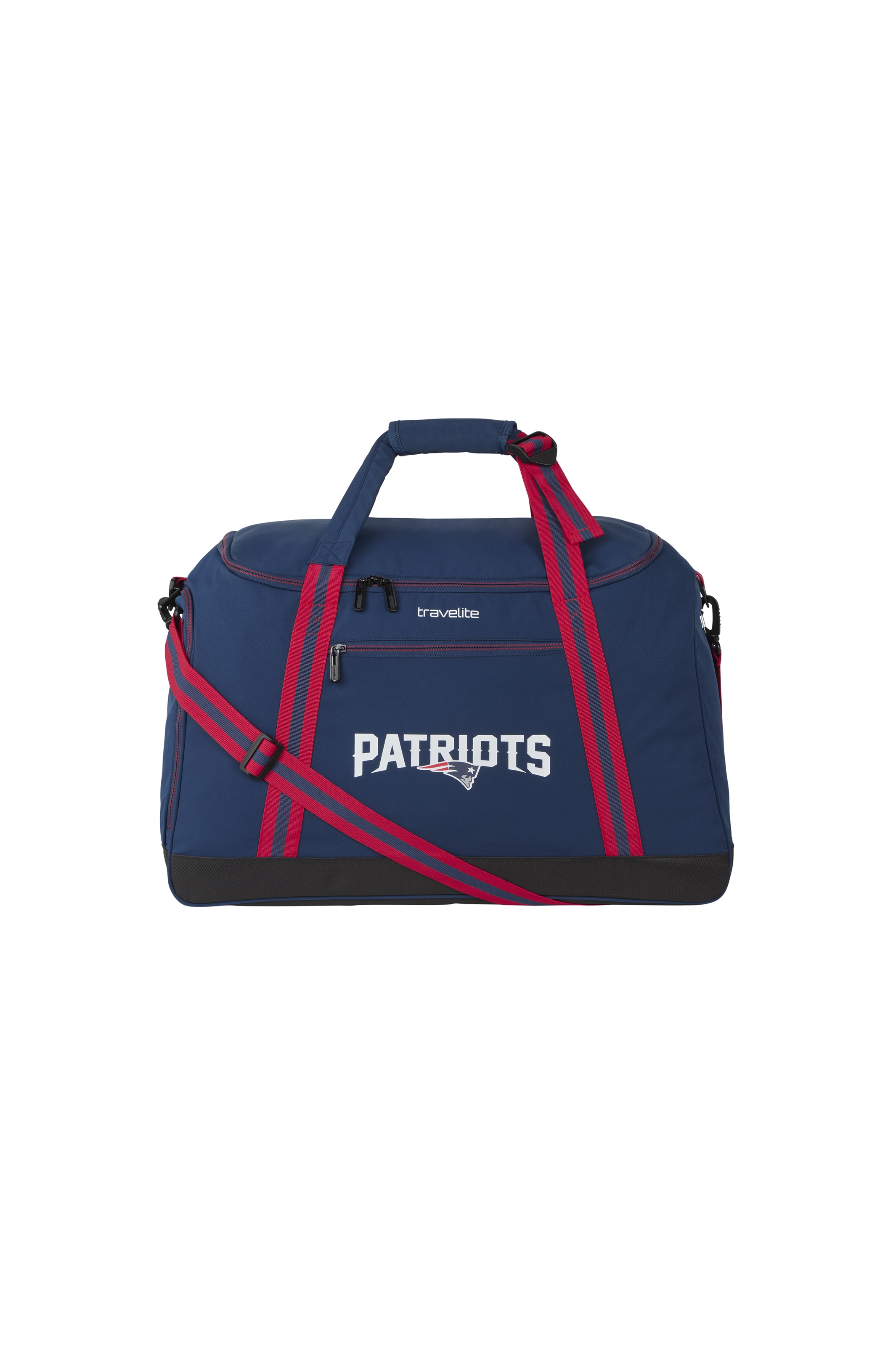 travelite Sporttasche "travelite x NFL Duffle Bag 2in1" als Rucksack nutzbar, große Öffnung, Schuhfach und Aufsteckfunktion