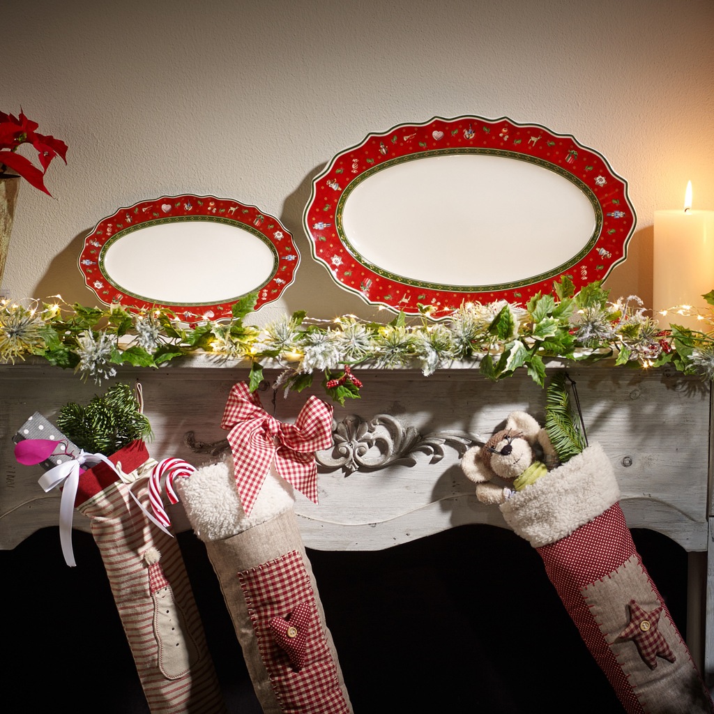 Villeroy & Boch Servierplatte "Servierplatte Toys Delight 38 x 24 cm bunt" günstig online kaufen