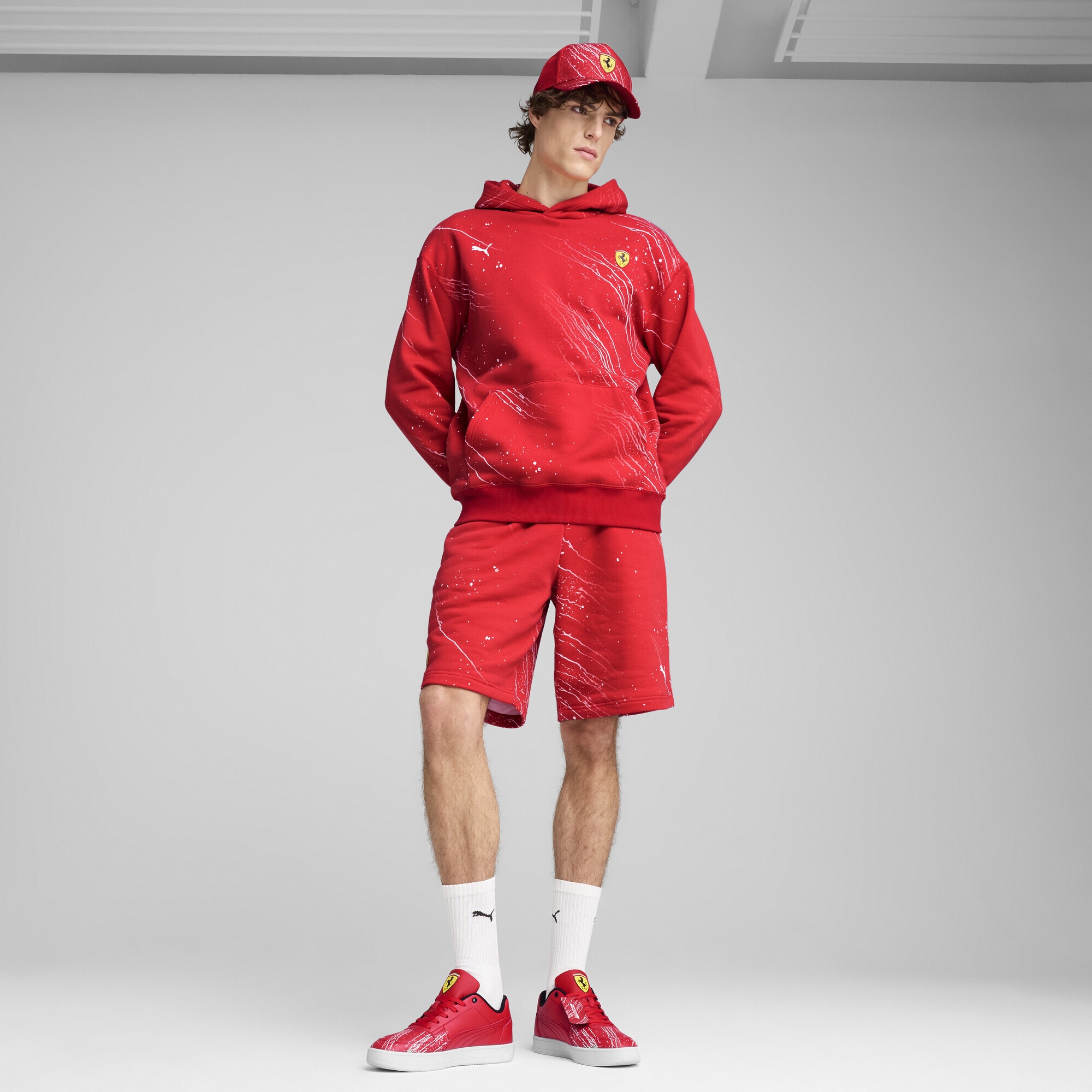 PUMA Hoodie »Scuderia Ferrari HP Race Colour Splash Hoodie Herren«