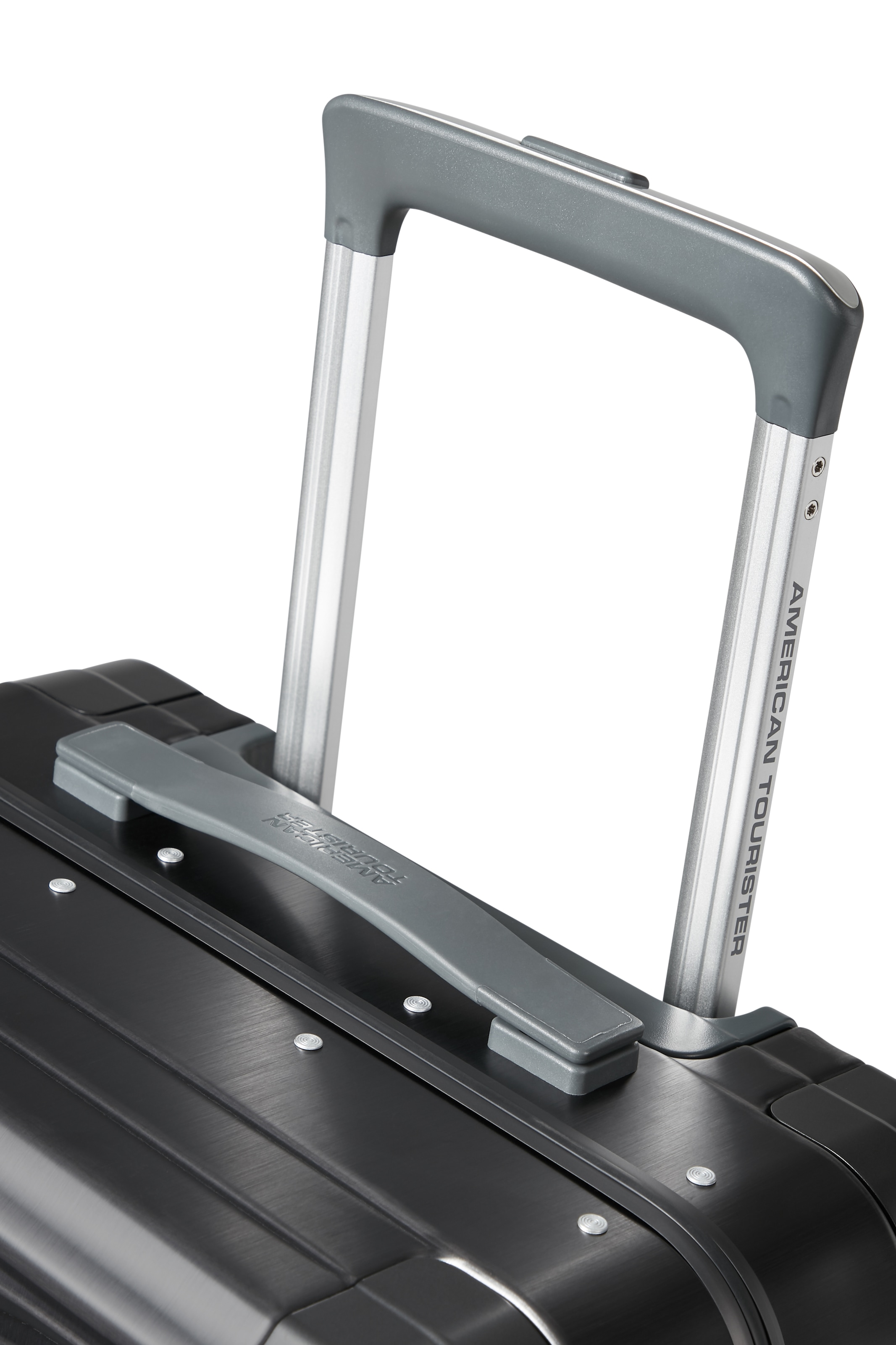 American Tourister® Hartschalen-Trolley »SOUNDBOX ALU, verschiedene Größen und Farben« 39 l 4 Rollen Hartschalen-Koffer zwei TSA-Schlösser Aluminium-Koffer