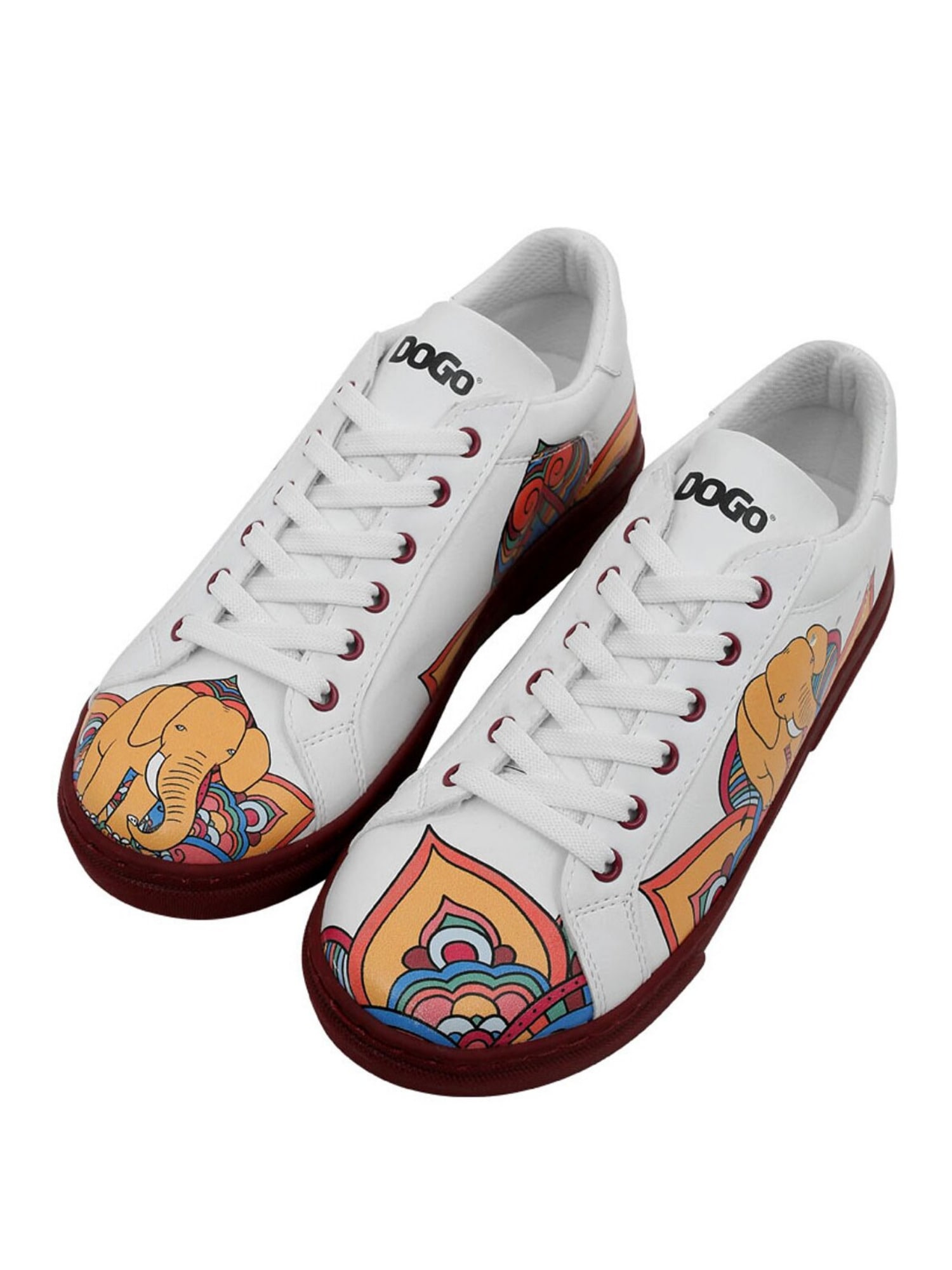 DOGO "Ace Low-Top Sneaker Best Of Tweety And Sylvester Black Damen" Handgefertigt