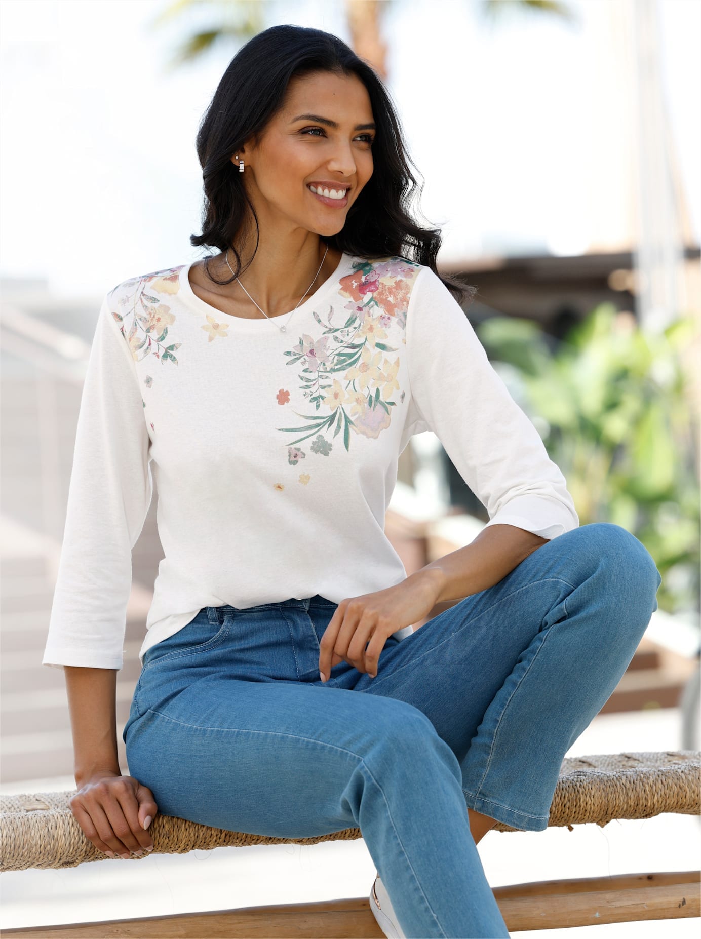 Classic Basics 3/4-Arm-Shirt "Shirt" 1 tlg. günstig online kaufen