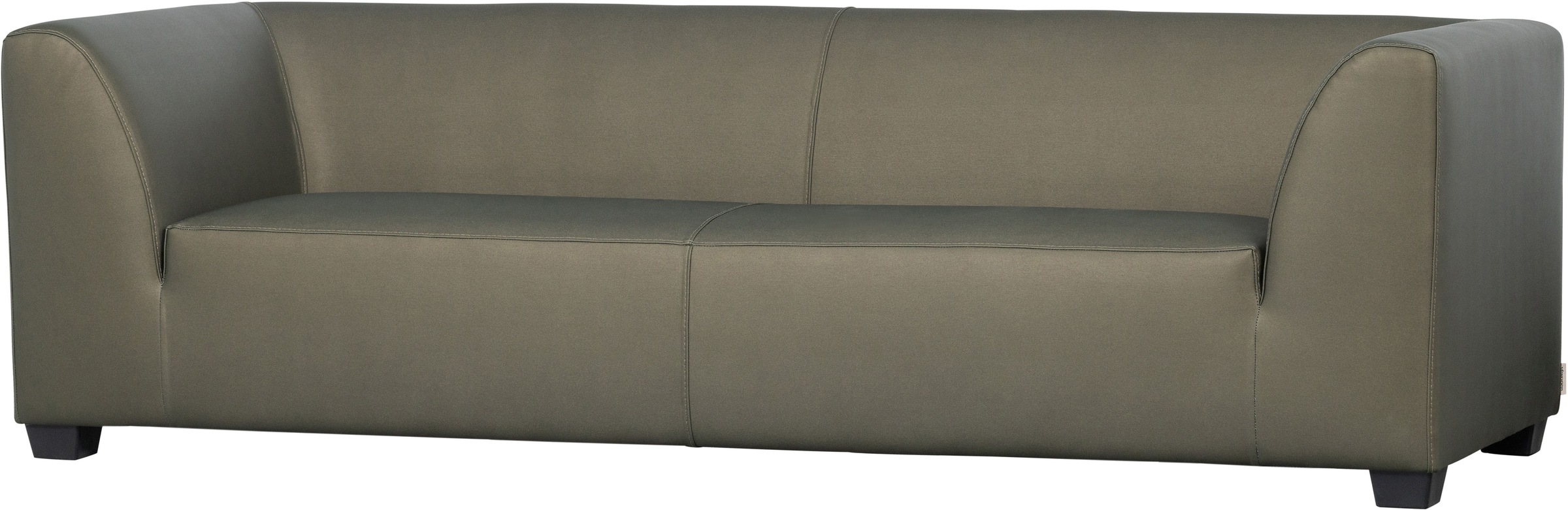 3-Sitzer WOOOD, B:230cm H:70cm T:85cmgrün, 100% Polyester, Sofas