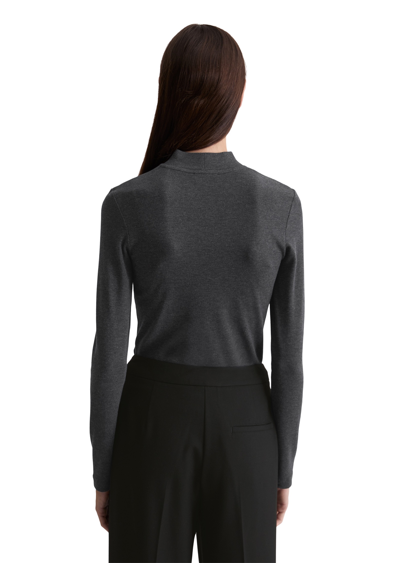 Thumbnail - Marc OPolo Langarmshirt "aus TENCEL™ Modal-Baumwolle-Mix"