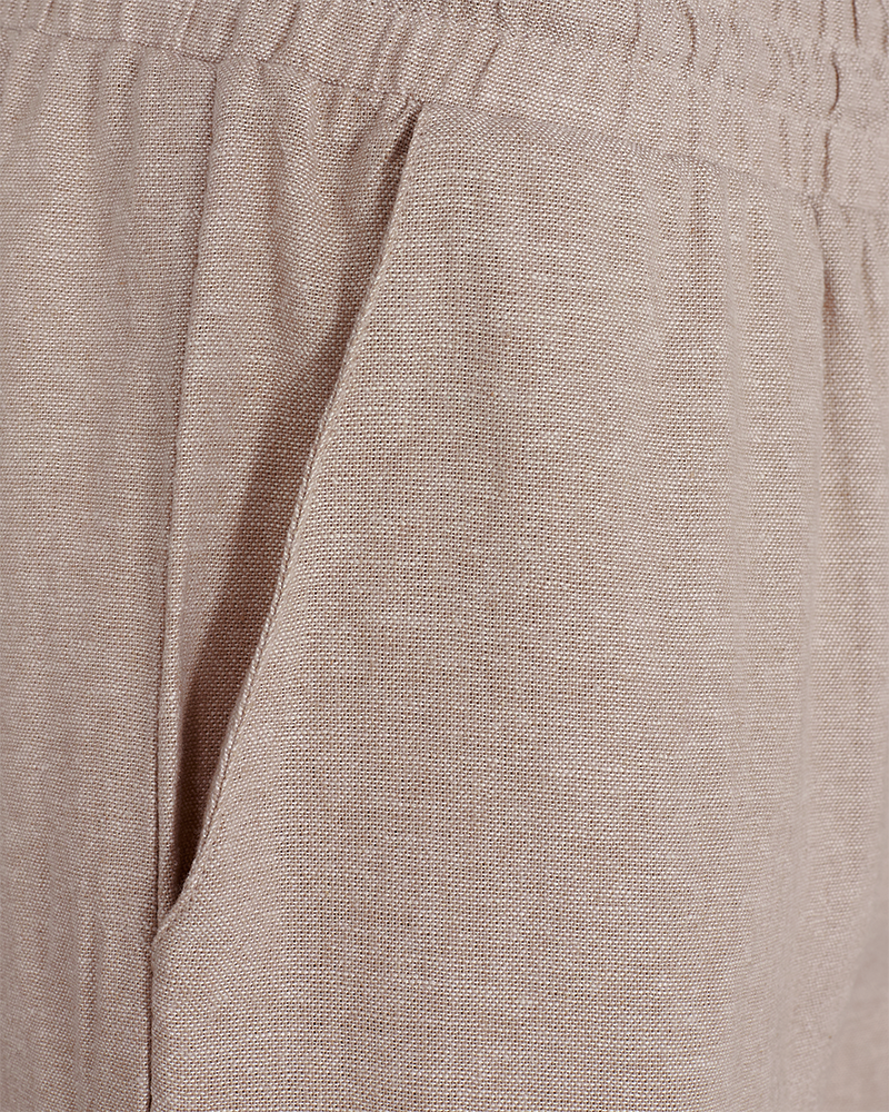 FREEQUENT 7/8-Hose »FQLAVA-ANKLE-PA«, aus Leinen und mit Kordelzug