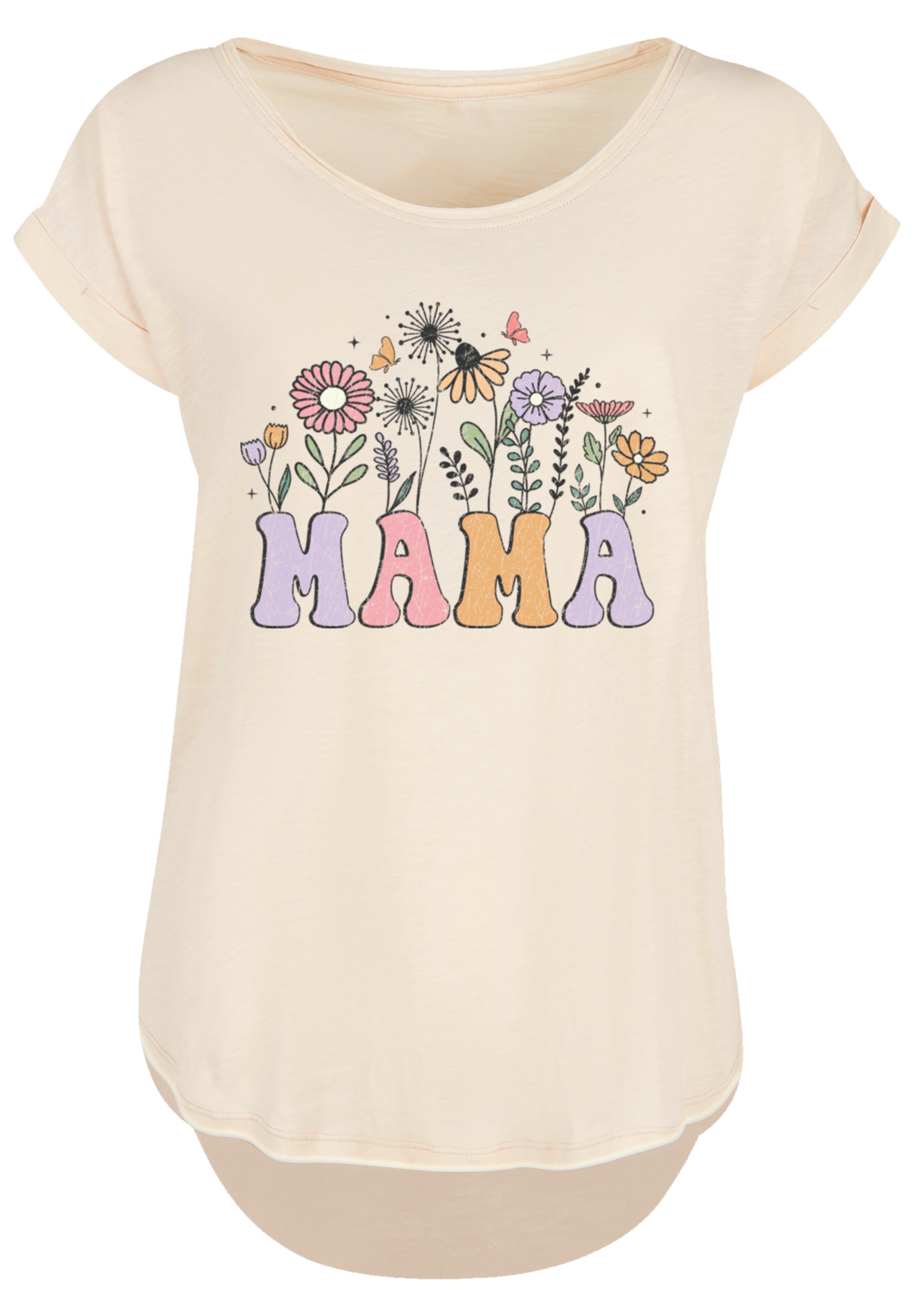 F4NT4STIC T-Shirt »Muttertags Blumen Mama«, Premium Qualität
