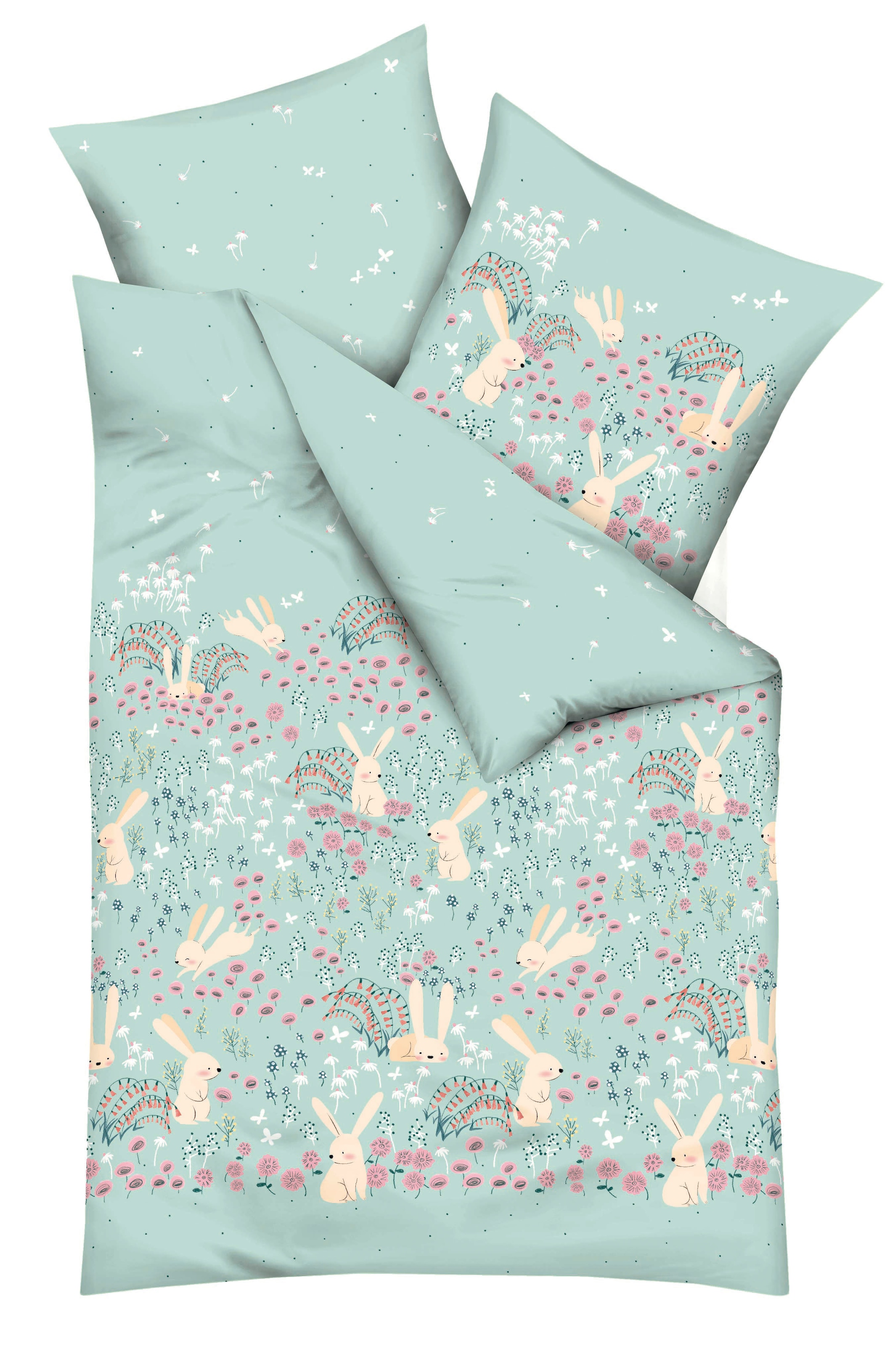 Kaeppel Kinderbettwäsche »Bunnys«, Mit Hasen