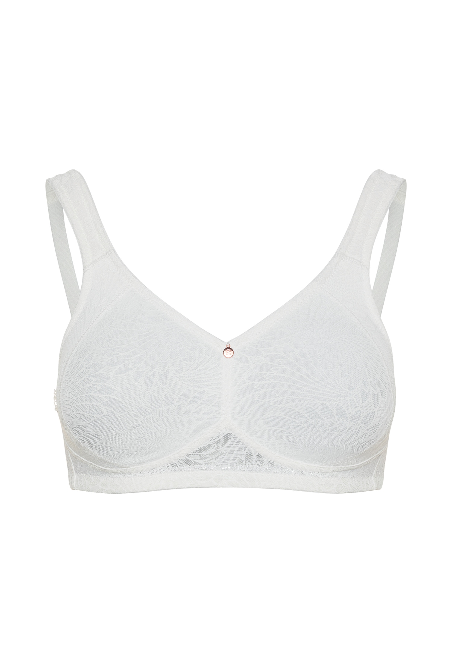 Susa Bügelloser BH »Sevilla«, florale Spitze, vorgeformte Cups, blickdicht, Microfaser, nahtlos