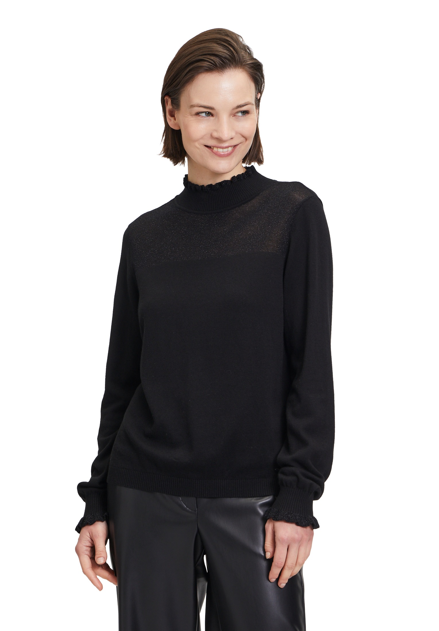 Betty&Co Strickpullover "Betty & Co Damen Strickpullover mit Lurexfaden", ( günstig online kaufen