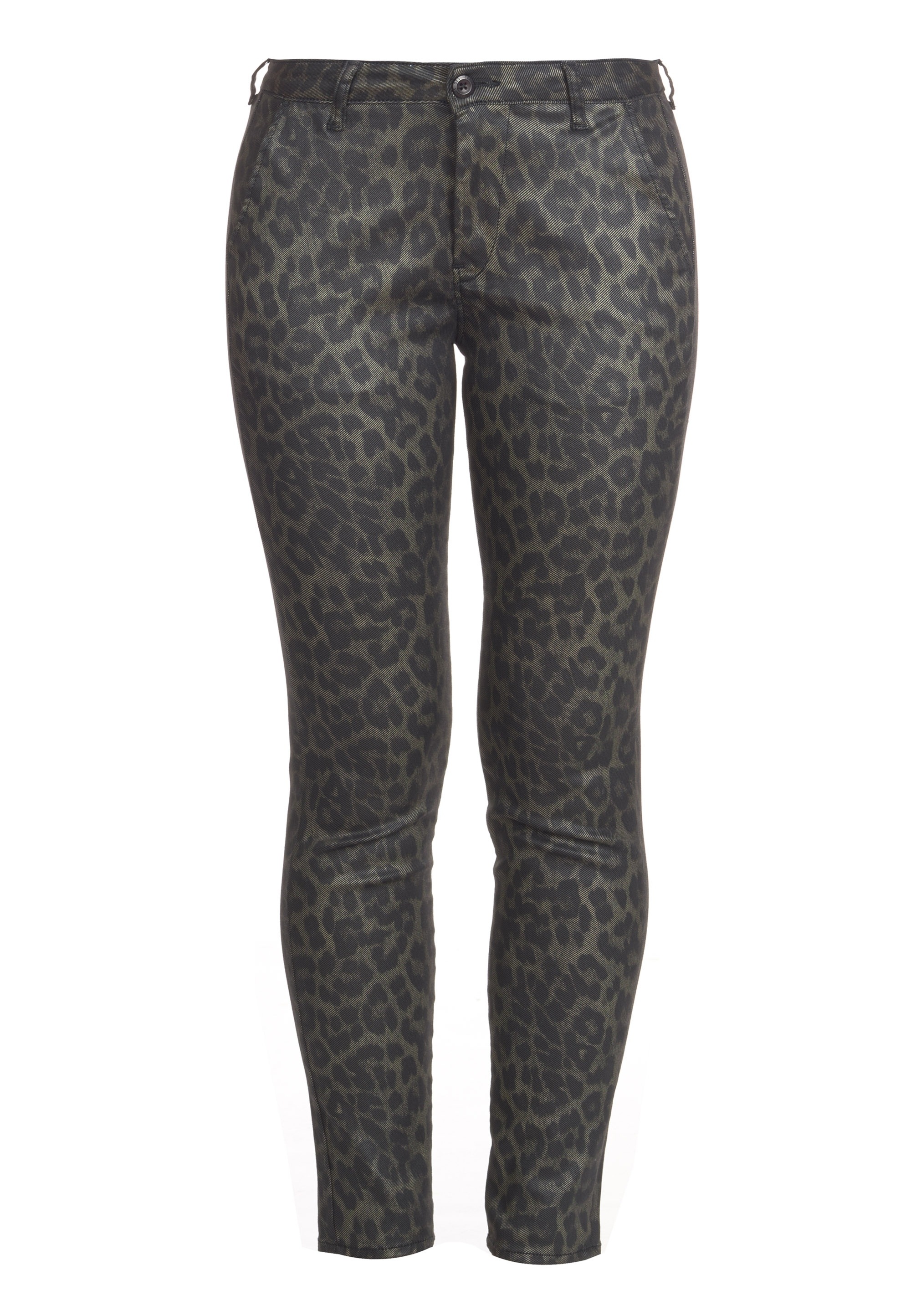 Le Temps Des Cerises Slim-fit-Jeans »FLEXY«, im stylischen Animal-Design