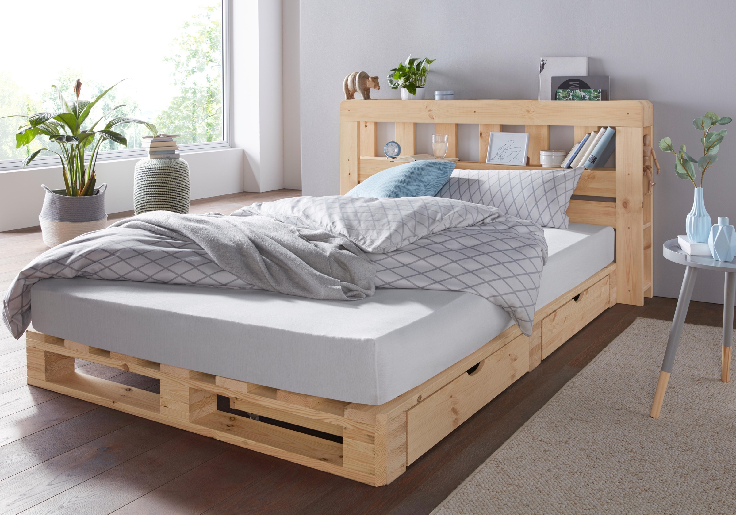Home affaire Kopfteil ""ALASCO "" für Palettenbett Alasco, aus Massivholz, günstig online kaufen