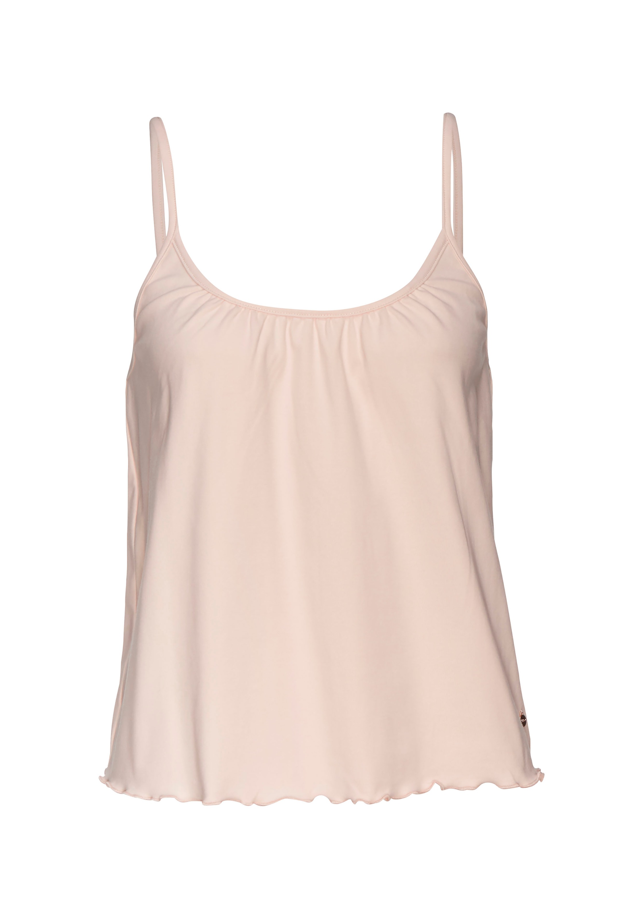 s.Oliver Ripptanktop, mit Babylocksaum