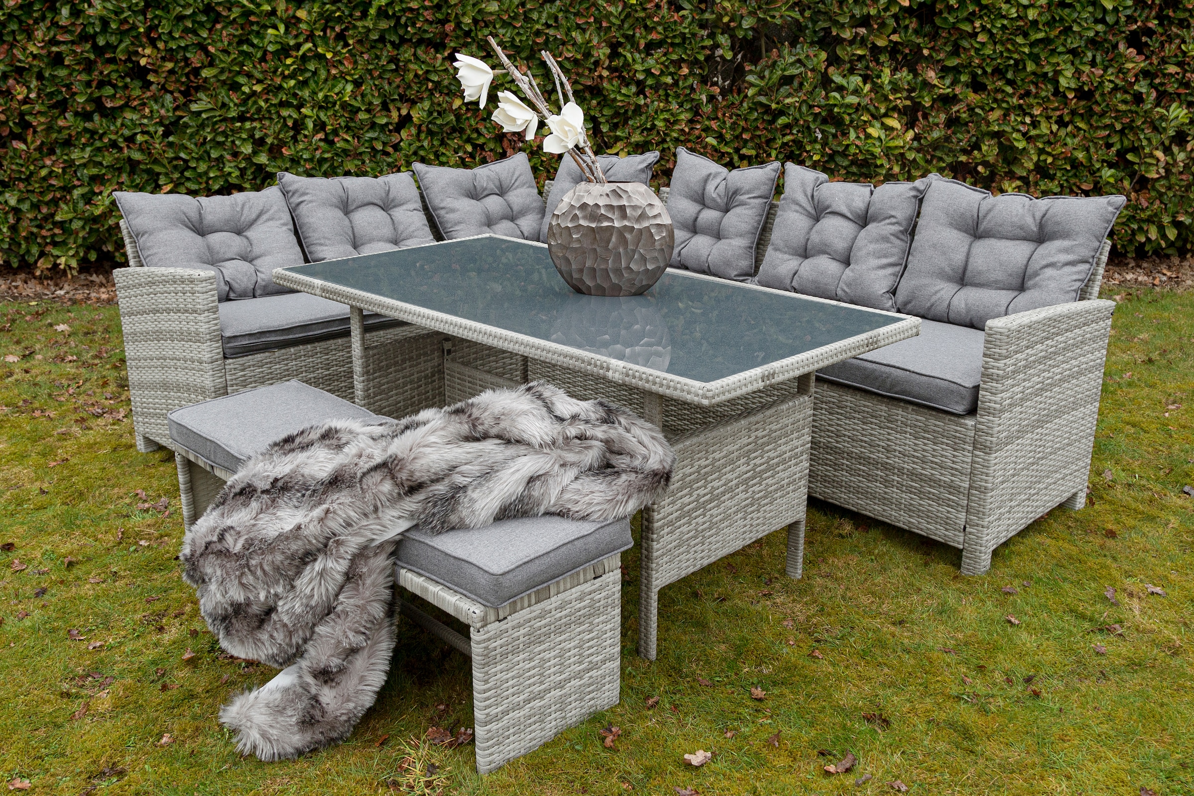 my Flair Gartenlounge-Set, (4 tlg.)