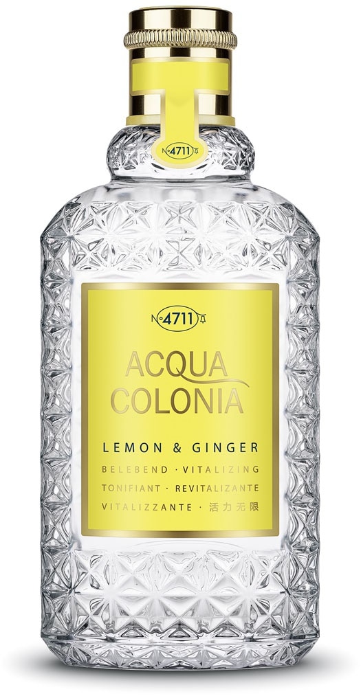 4711 Eau de Cologne »4711 Acqua Colonia LEMON & GINGER EAU DE COLOGNE NATURAL SPRAY 100 ML«, (Packung, 1 tlg.)