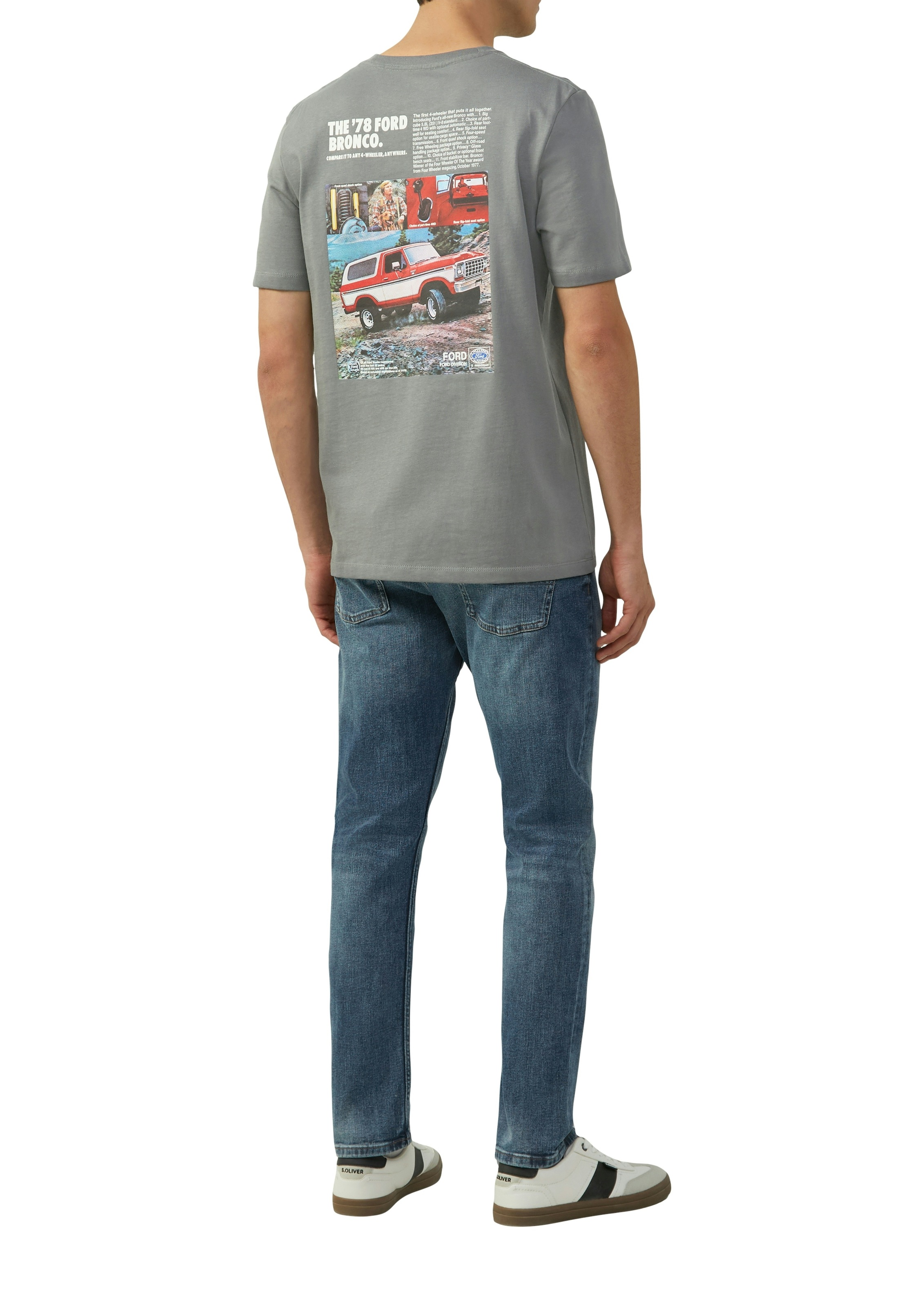 s.Oliver T-Shirt mit großem Rückenprint