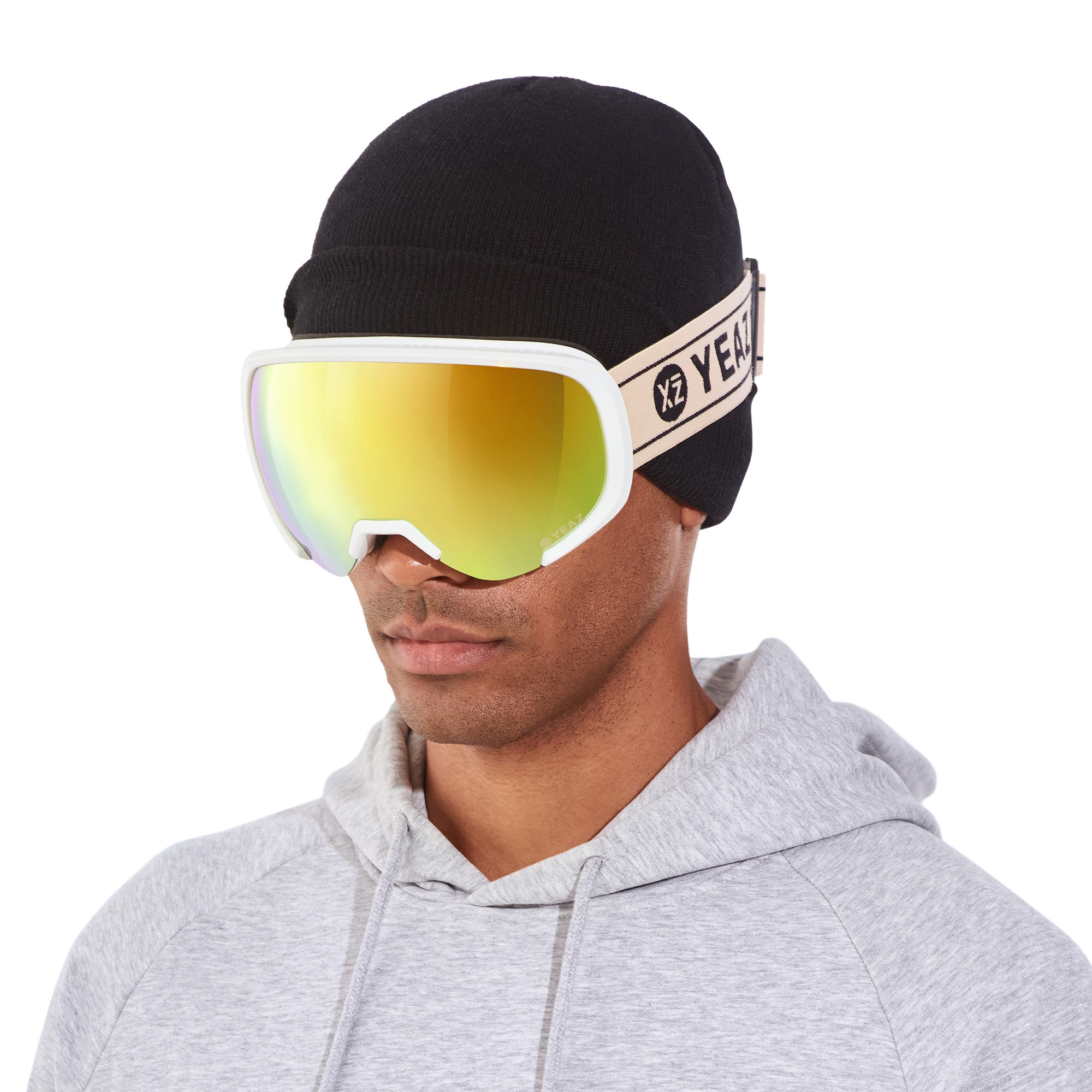 YEAZ Skibrille »Ski- und Snowboard-Brille BLACK RUN«