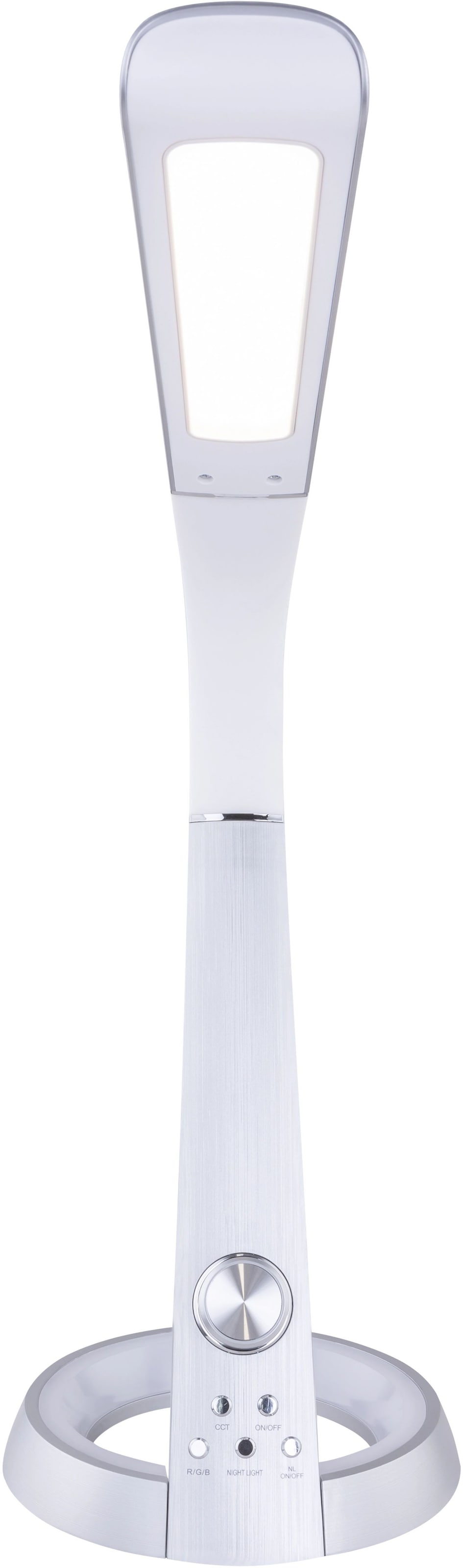 GLOBO LIGHTING LED Schreibtischlampe »MITTI« LED-Modul 1 Stk. warmweiß - kaltweiß Farbwechsel Rot-Grün-Blau, Tischleuchte, Büroleuchte