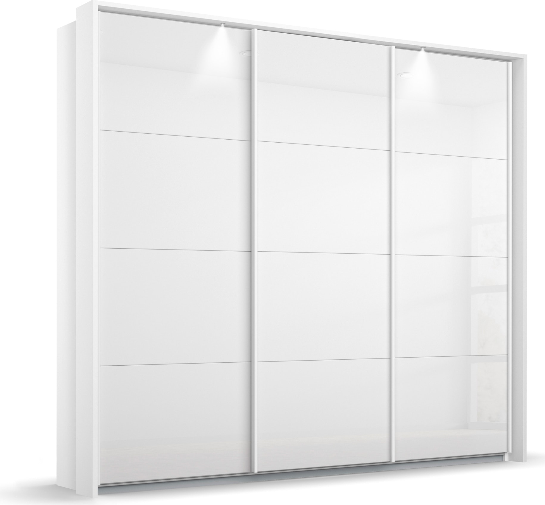 OTTO home Kleiderschrank "Mehrzweckschrank Aktenschrank Möbel Mietswohnung Schlafzimmer OTELI" Breiten 211/278/323/368 cm Höhen 214/233 cm, inkl. Passepartout optional mit Beleuchtung MADE IN GERMANY