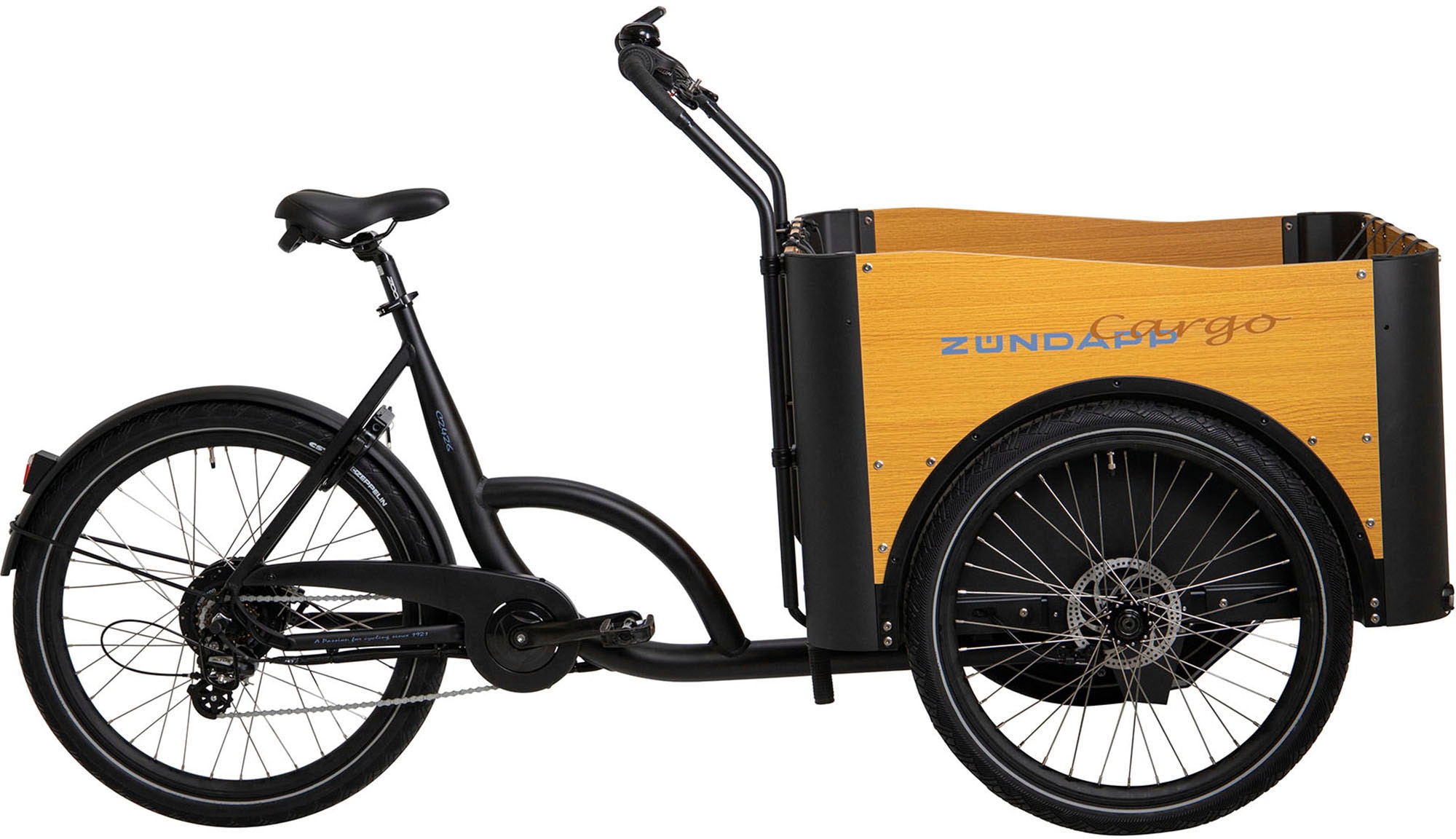 Zündapp E-Bike »Cargo C2426«, 7 Gang, Shimano, Heckmotor 250 W, Pedelec, Elektrofahrrad für Damen u. Herren, Lastenrad