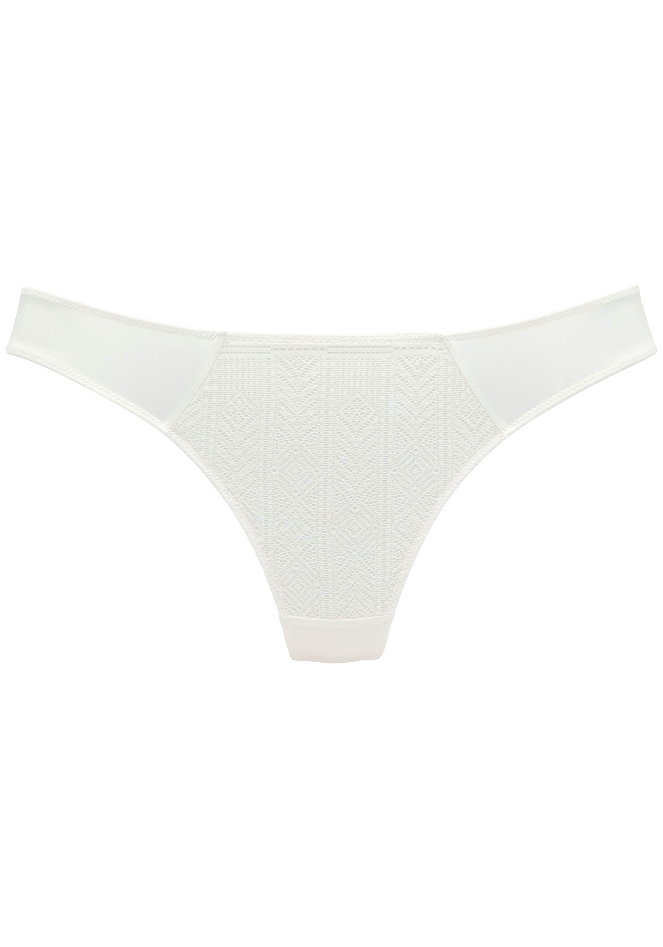s.Oliver String, aus feiner, graphischer Spitze