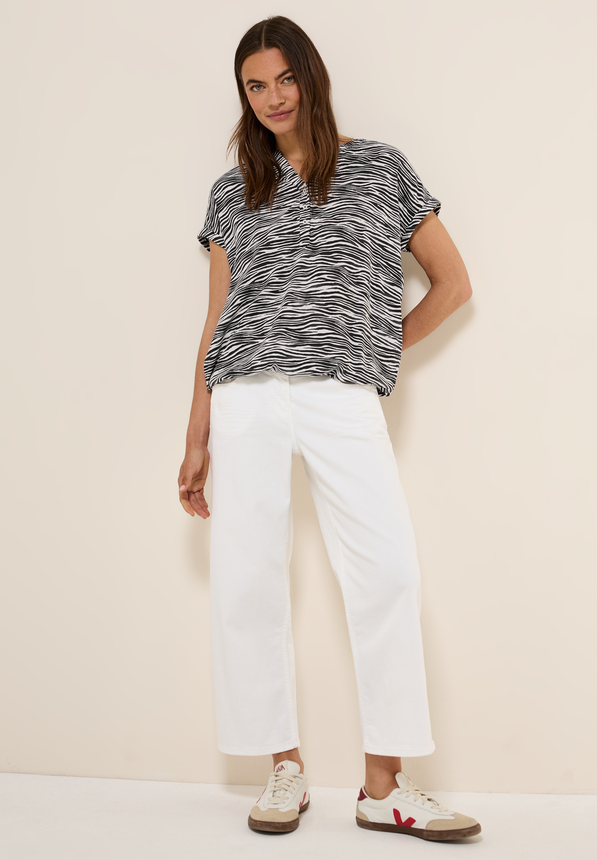 Cecil Shirtbluse, aus softer Viskose
