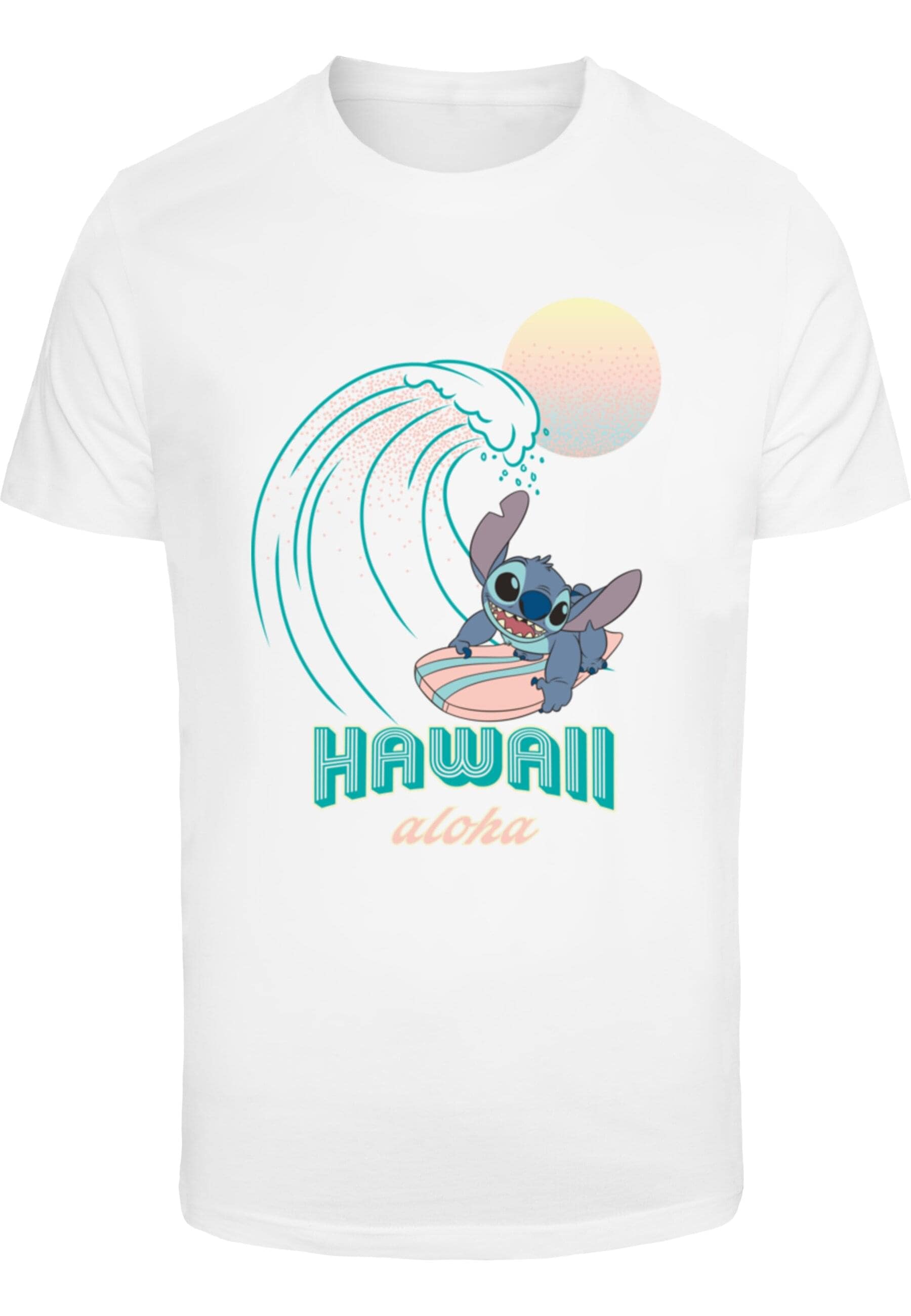 Merchcode T-Shirt "Merchcode Lilo & Stitch Aloha Hawai Tee" 1 Stk. tlg. günstig online kaufen