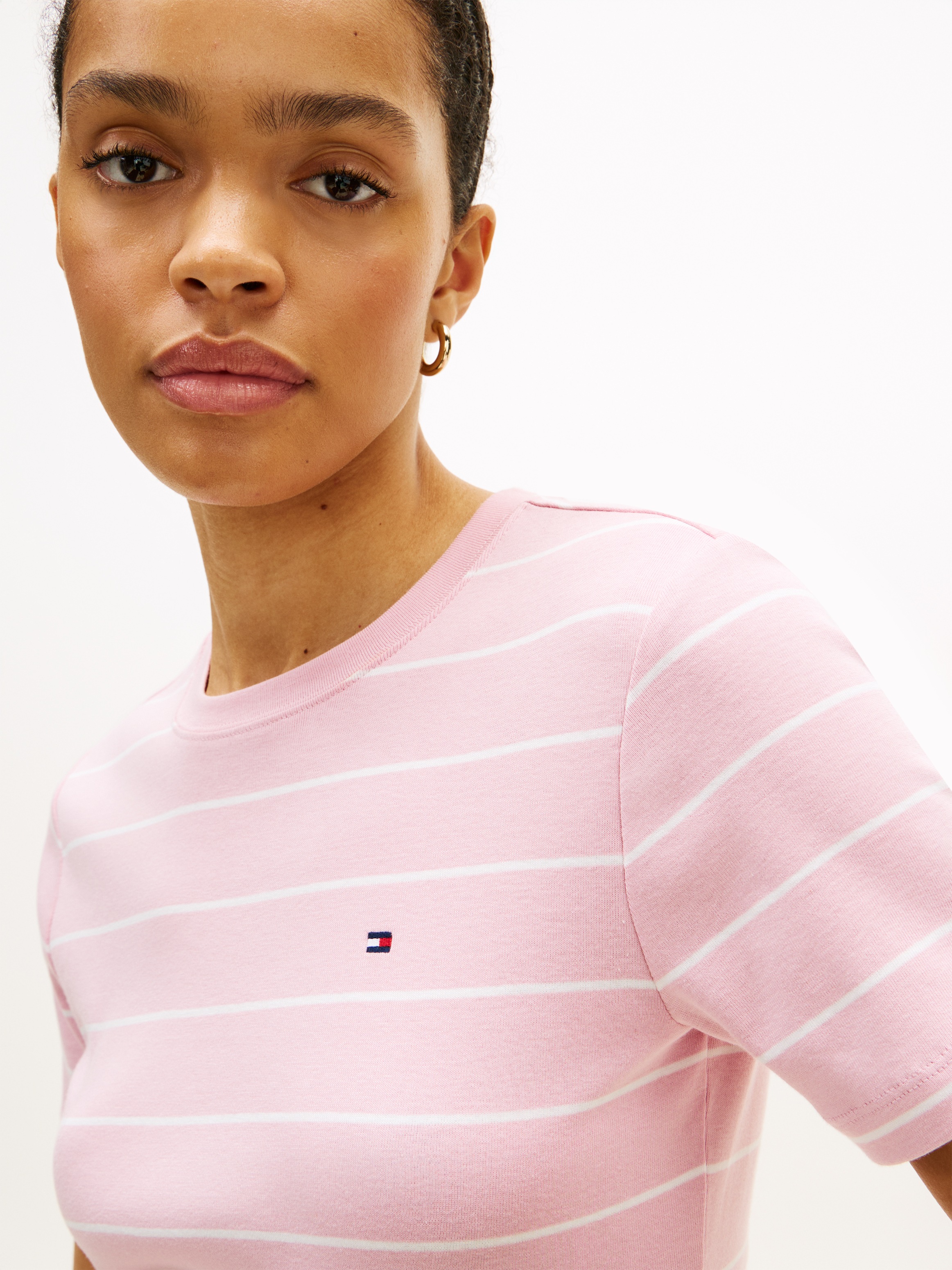 Tommy Hilfiger T-Shirt "SLIM CODY C-NK" Baumwolle, slim fit günstig online kaufen