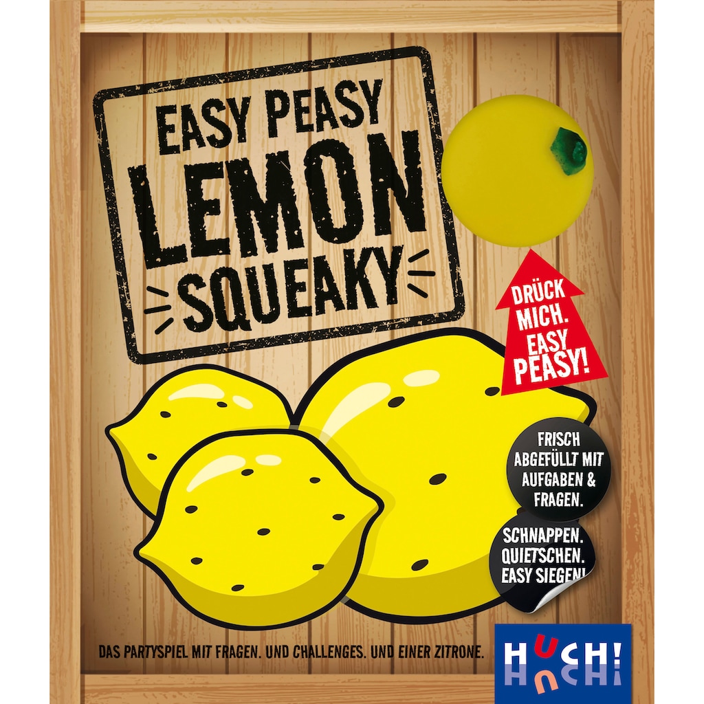 Huch! Spiel »Easy peasy lemon squeaky«