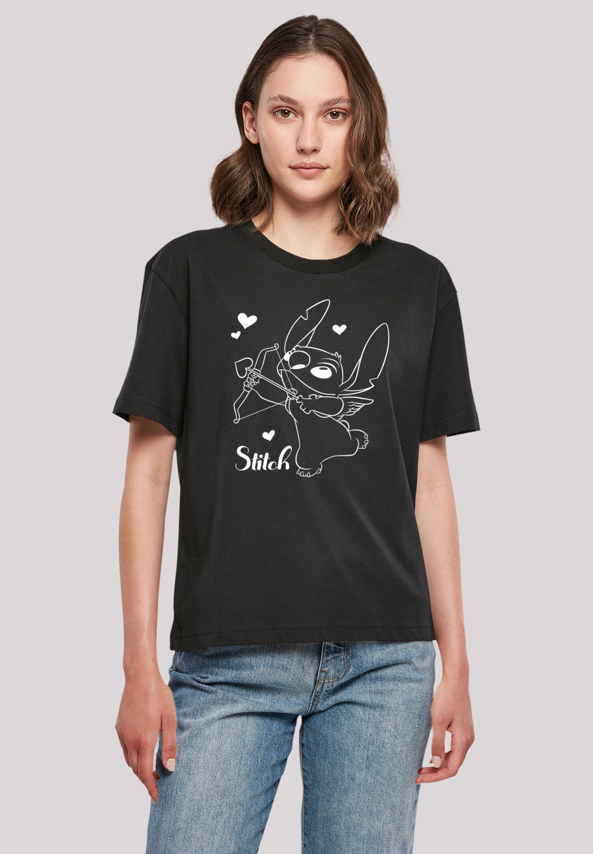 Stitch & F4NT4STIC | Heartbreaker«, Qualität kaufen »Disney BAUR T-Shirt für Premium Lilo