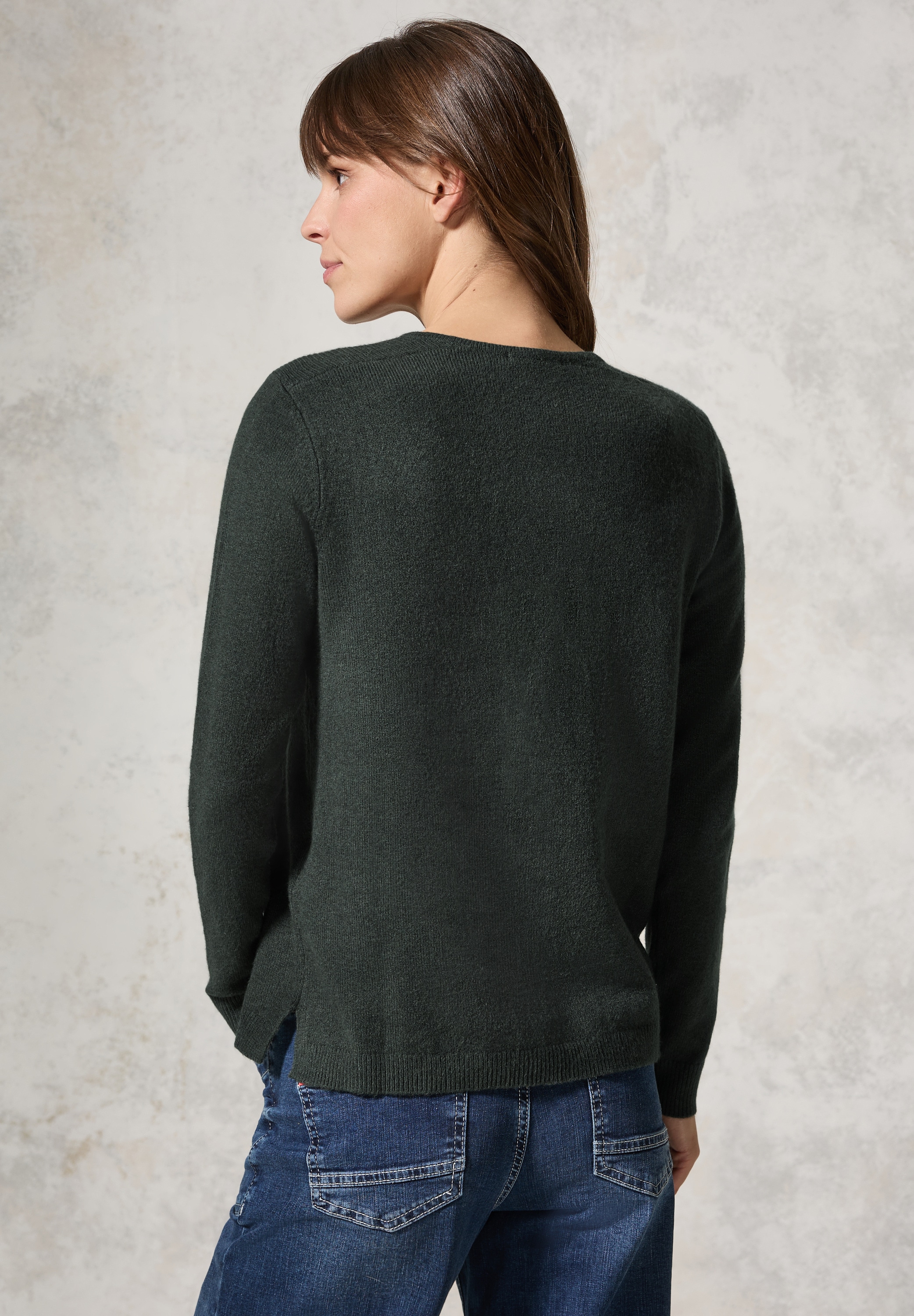 Cecil Strickpullover, mit Strick-Detail