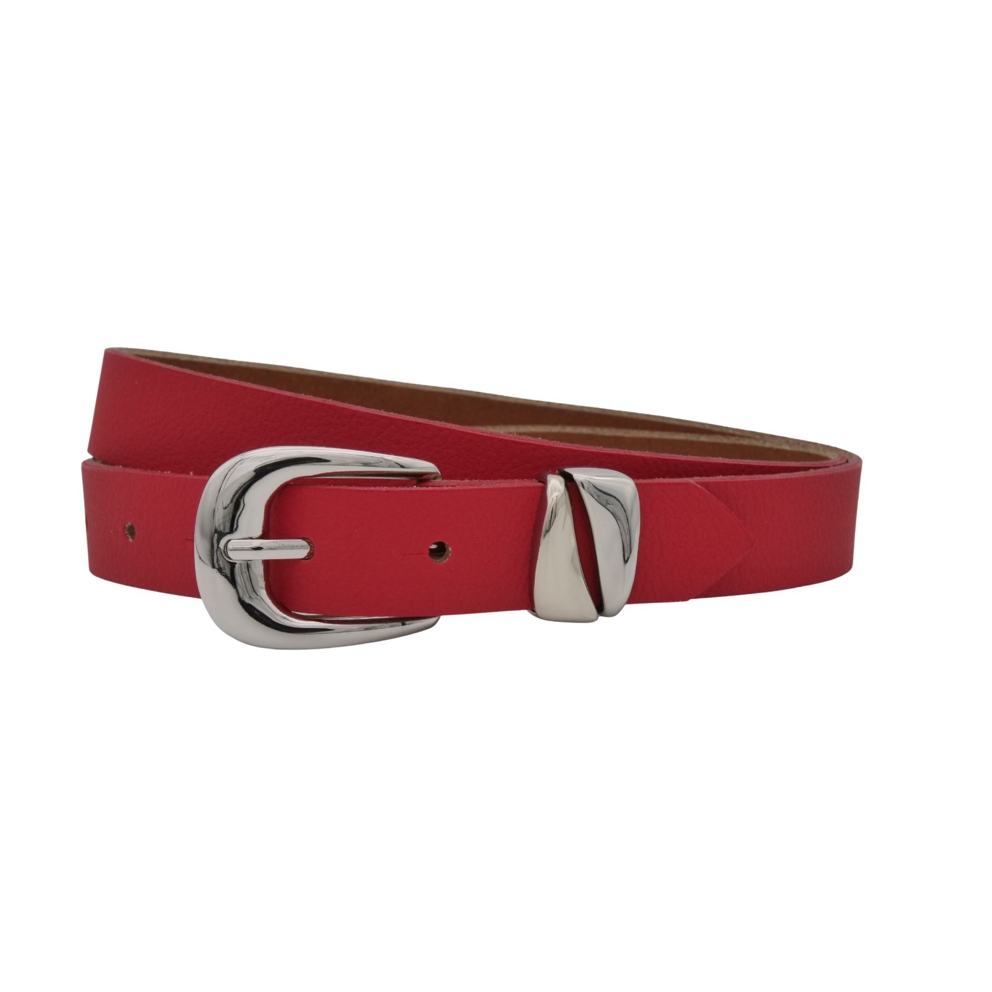 AnnaMatoni Ledergürtel "AnnaMatoni AnnaMatoni Damen Ledergürtel 2,5 cm breit mit"